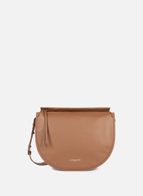 Sac besace - soft selma Marron by LANCASTER LANCASTER Sac besace - soft selma Marron