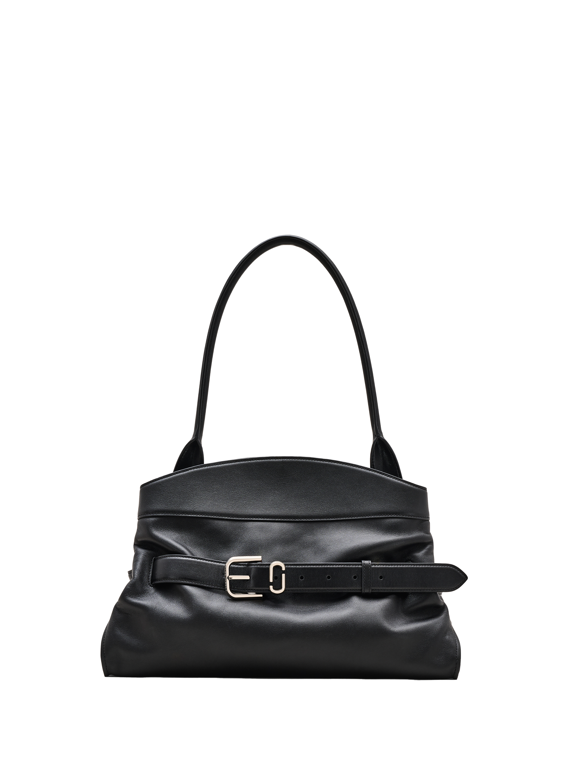 Sac épaule Dakota Satchel en cuir de vache MARC JACOBS Noir