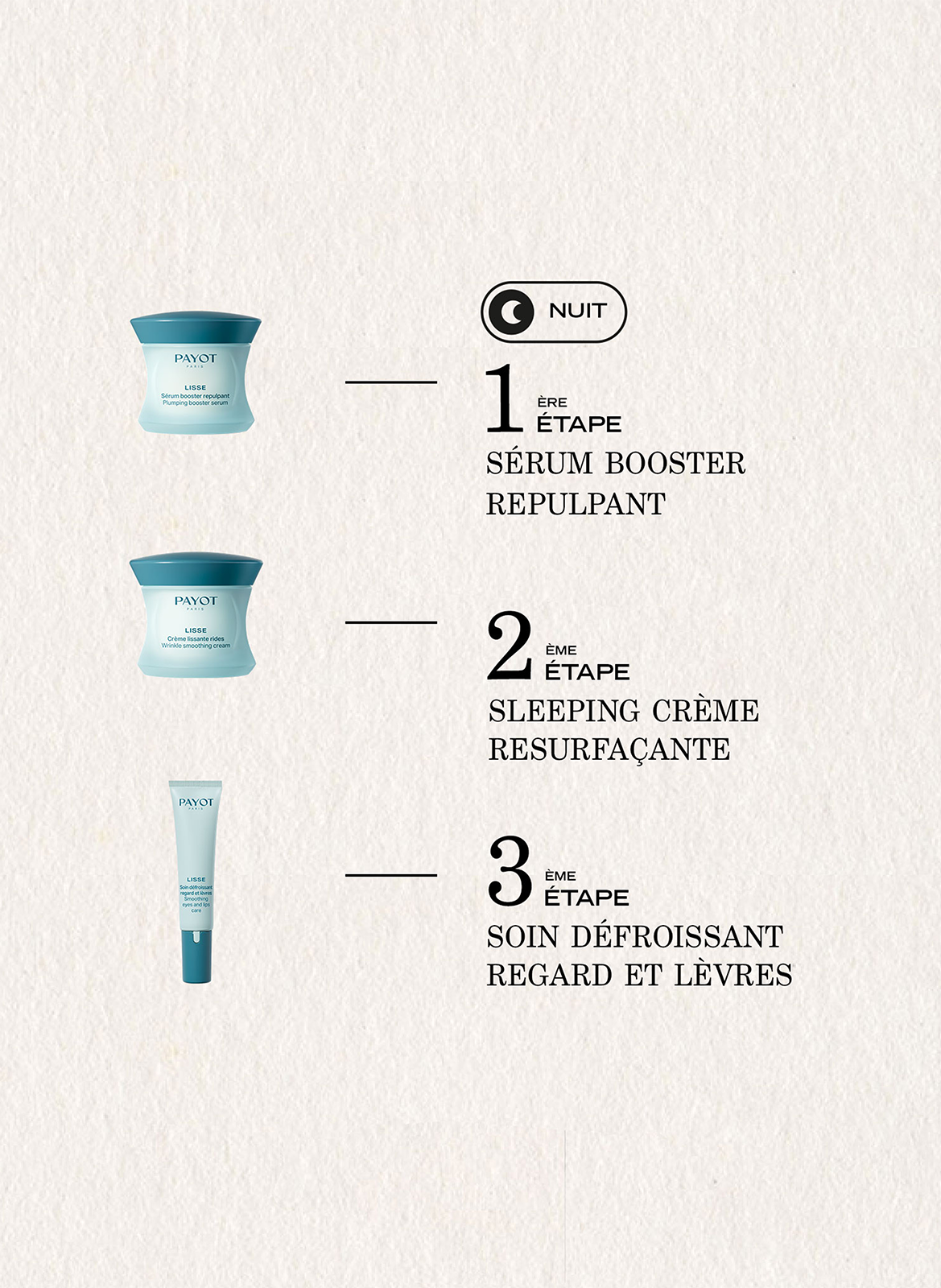 Lisse - Sleeping crème resurfaçante No color