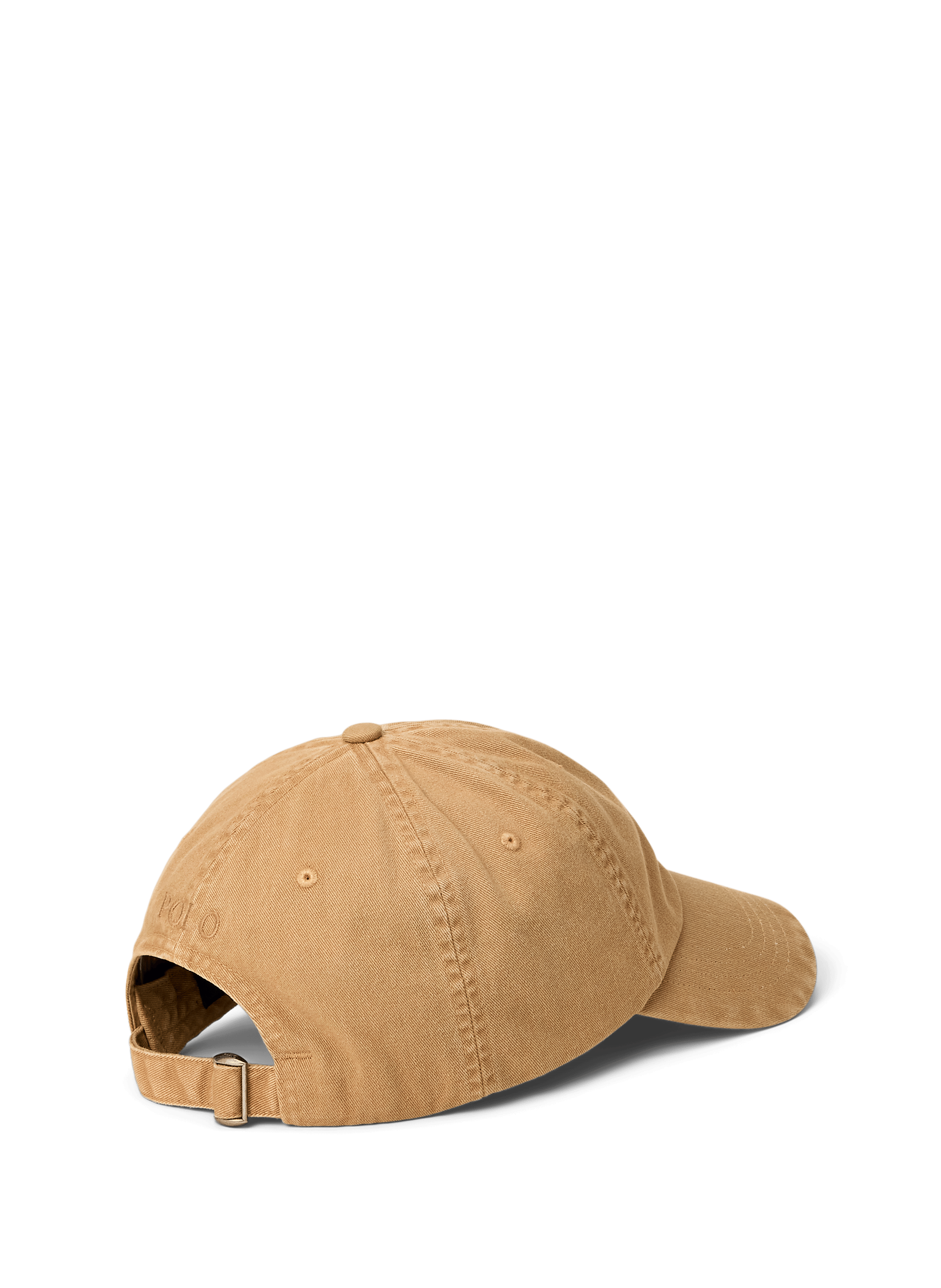 Casquette brodée en coton POLO RALPH LAUREN Beige