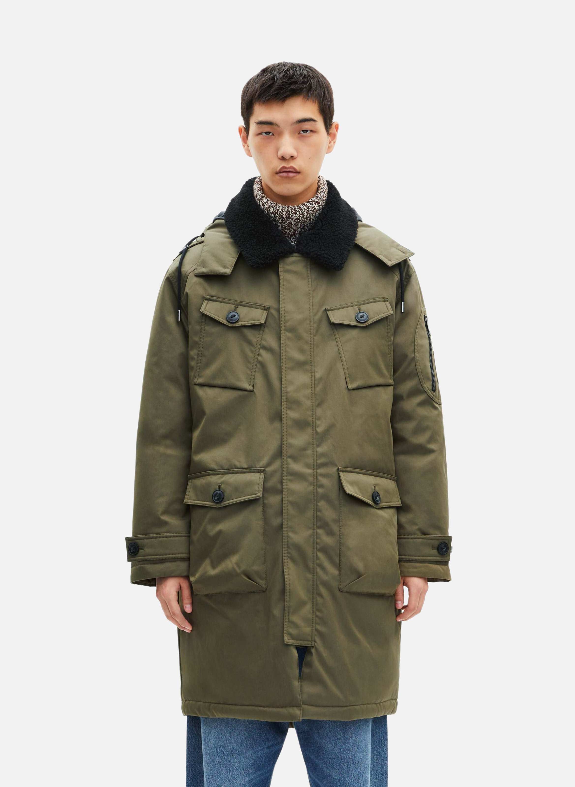 Parka avec col sherpa THE KOOPLES Vert