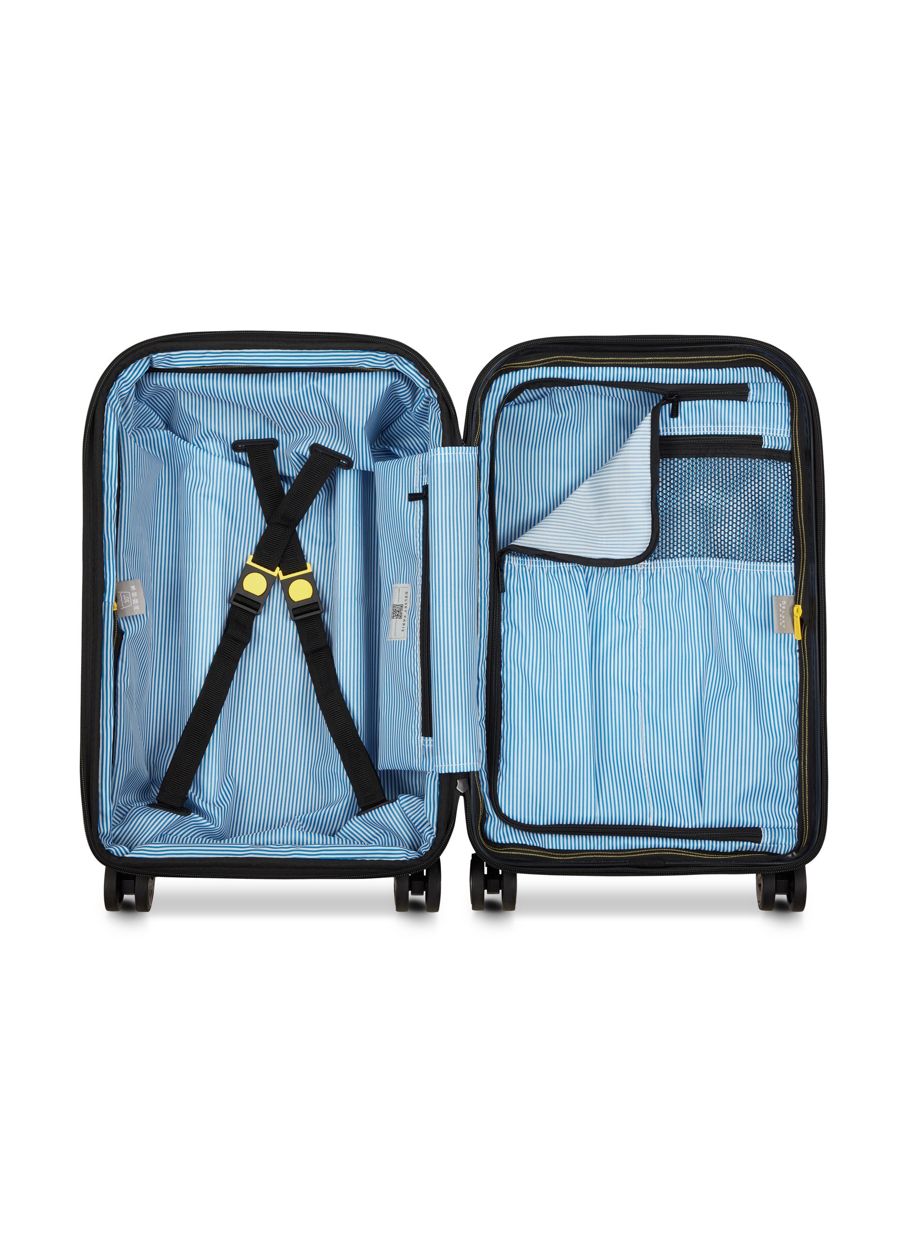 Valise cabine rigide taille s - carrousel 2 DELSEY PARIS Noir