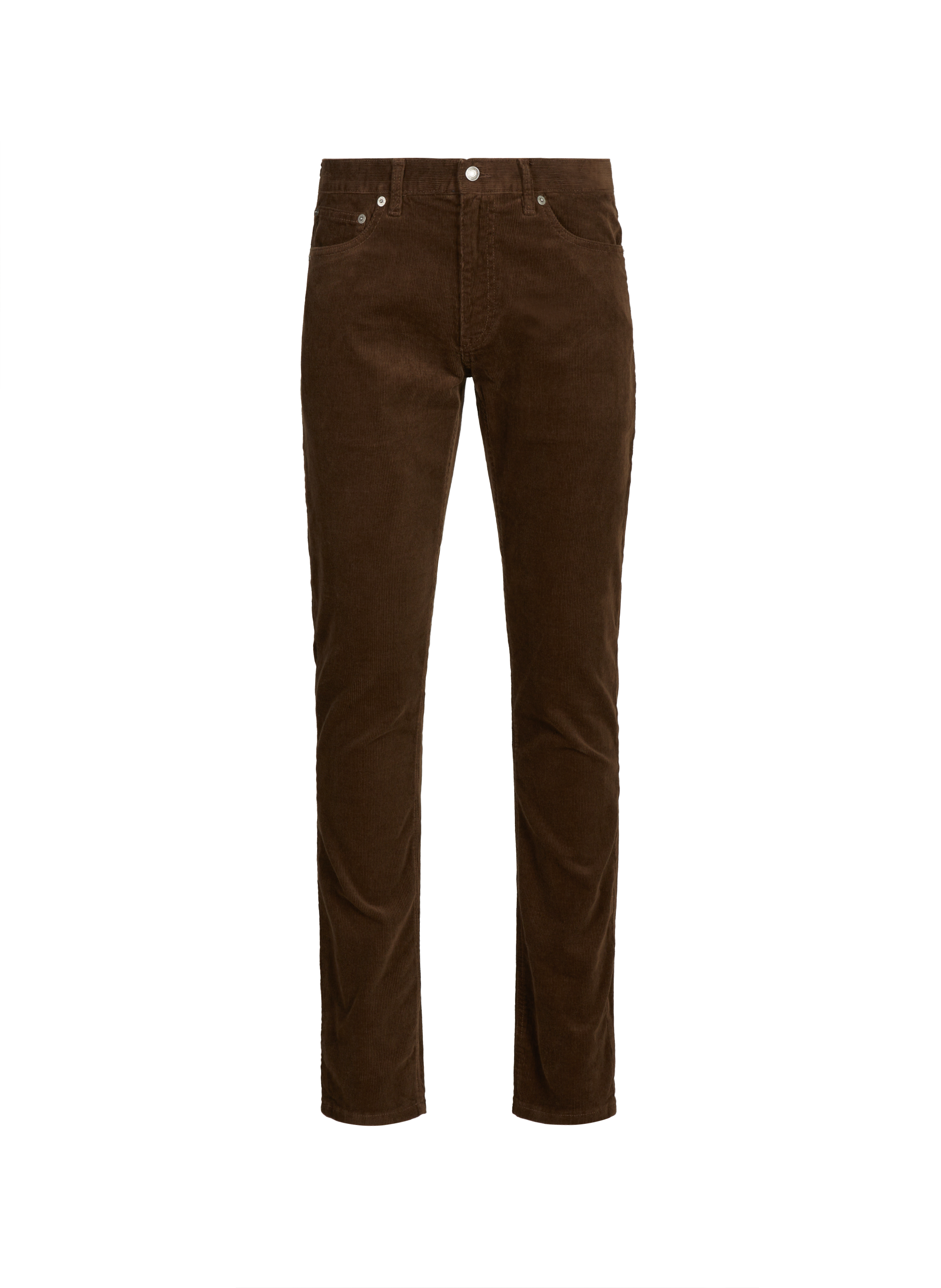 GANT Pantalon slim en coton mélangé Marron