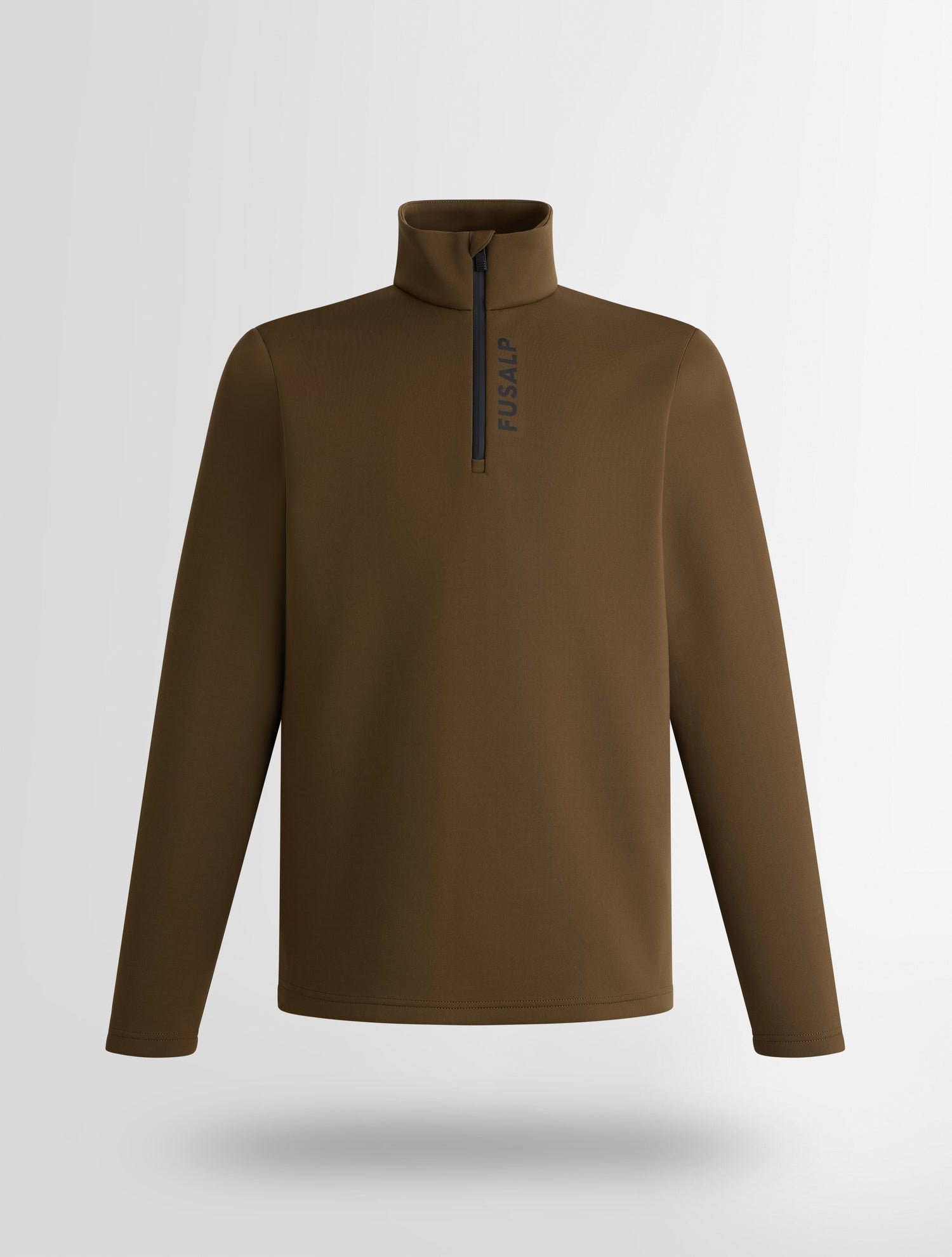 Sous pull timothy col montant coupe regular FUSALP Marron