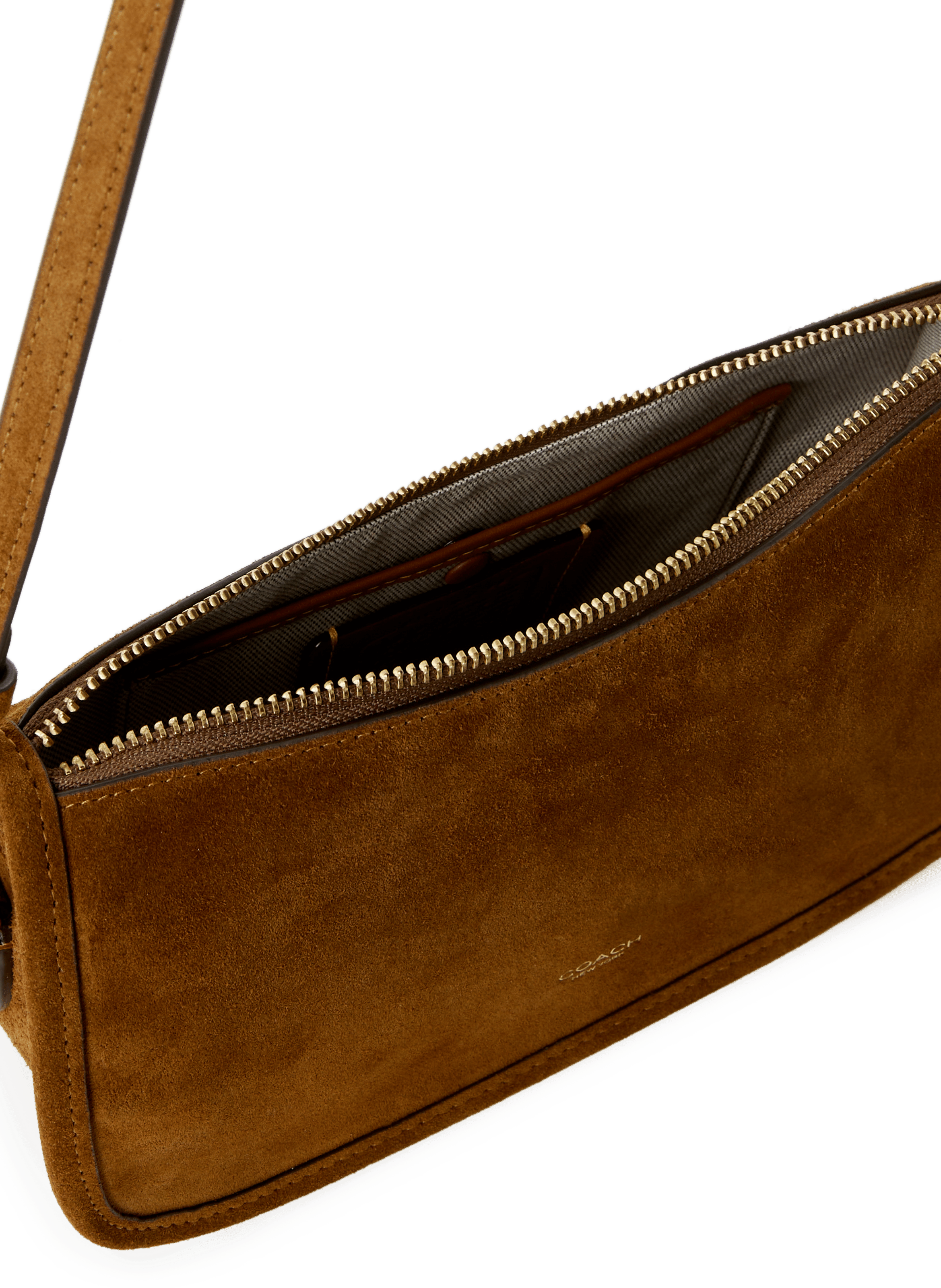 Leather Shoulder bag COACH Brown