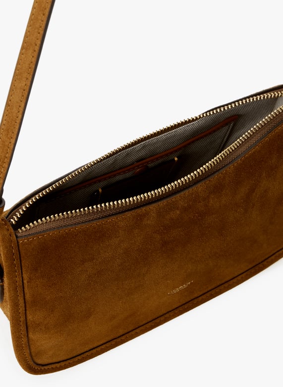 Leather Shoulder bag | Brown by COACH Leather Shoulder bag Brown