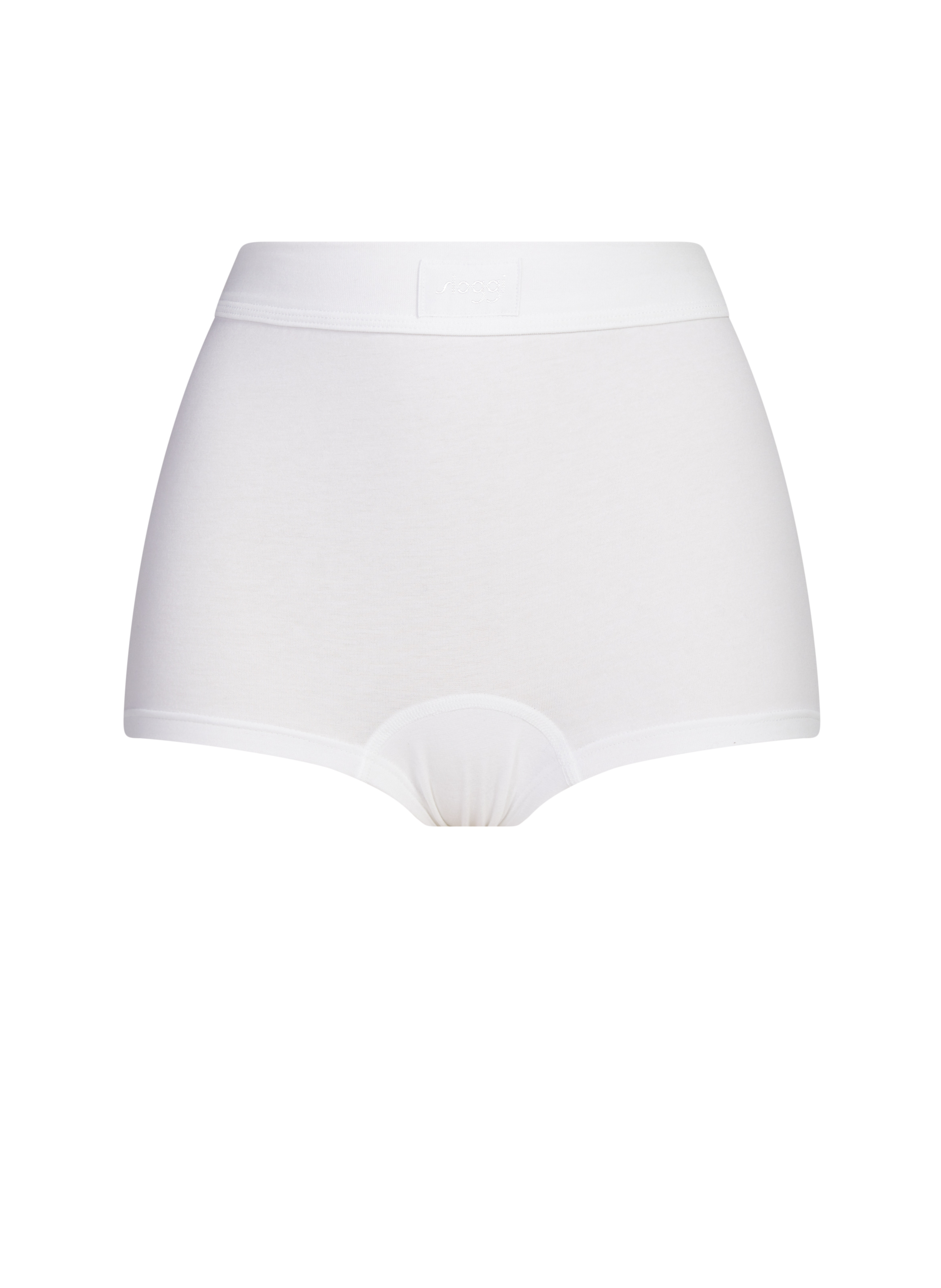 SLOGGI Solid color cotton blend boxer shorts White