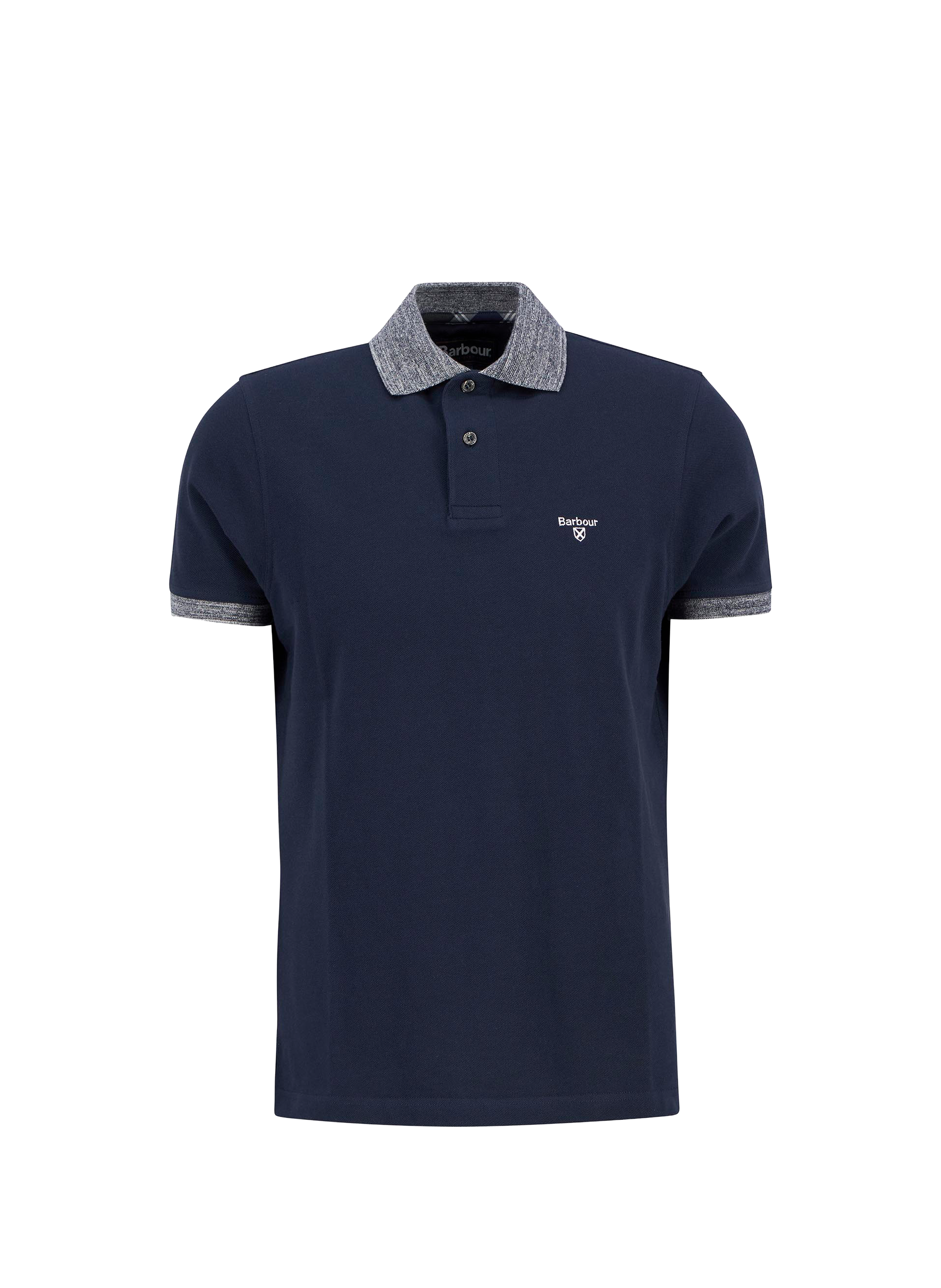 Cotton polo shirt BARBOUR Blue