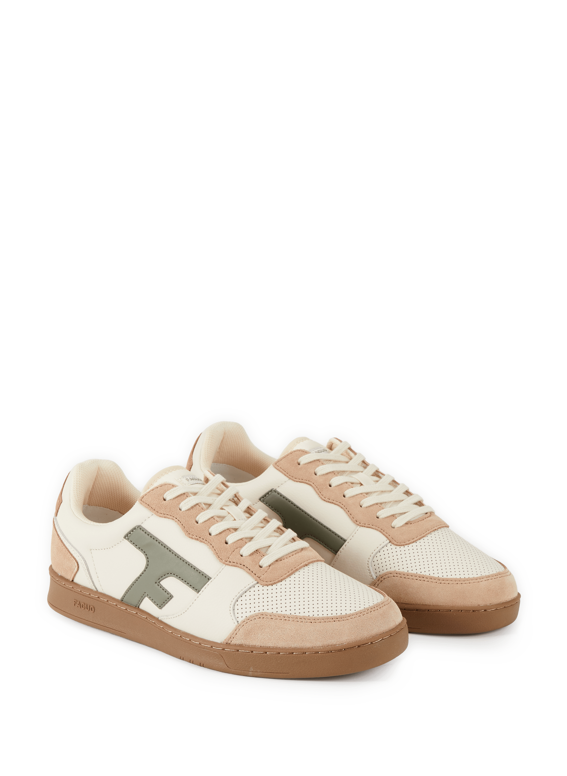 Leather sneakers FAGUO White