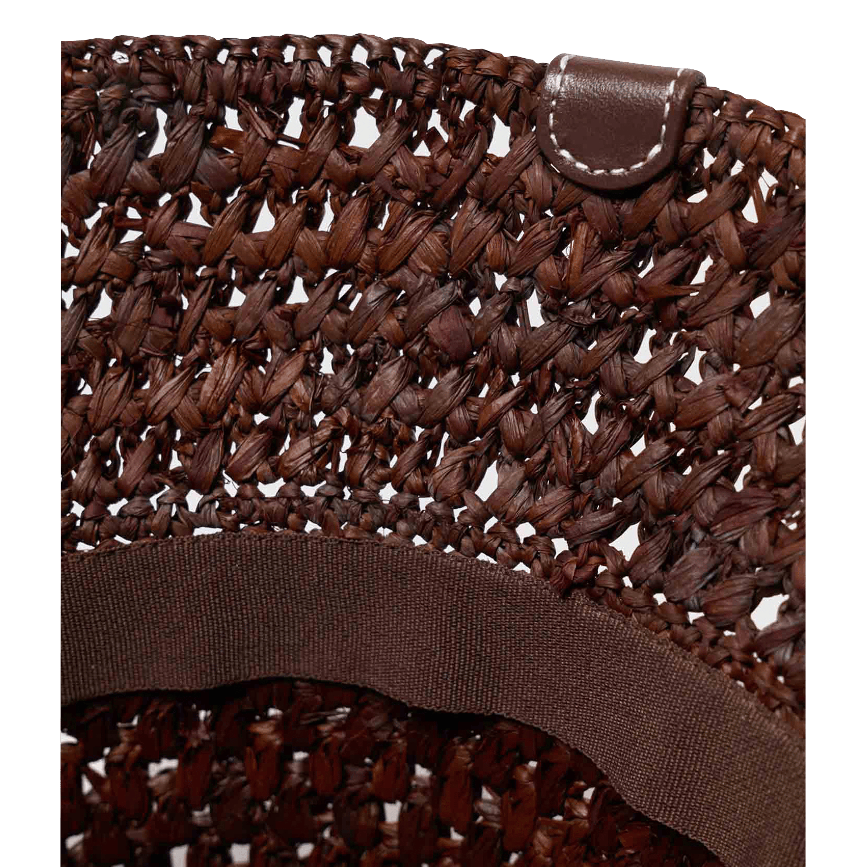 Bob en crochet MAJE Marron