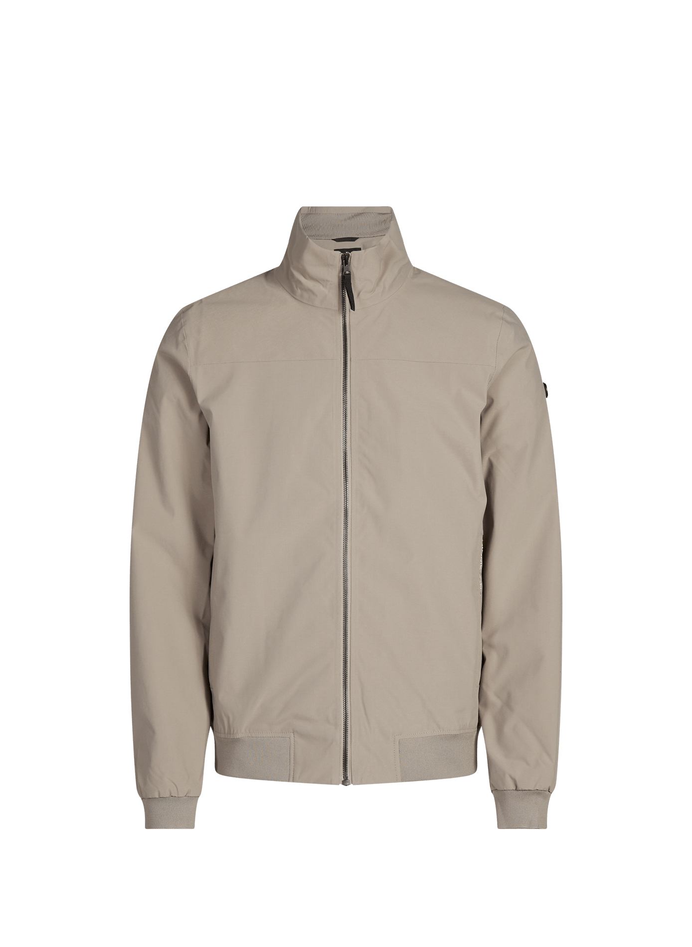 Veste ajustée à col montant DIDRIKSONS Marron