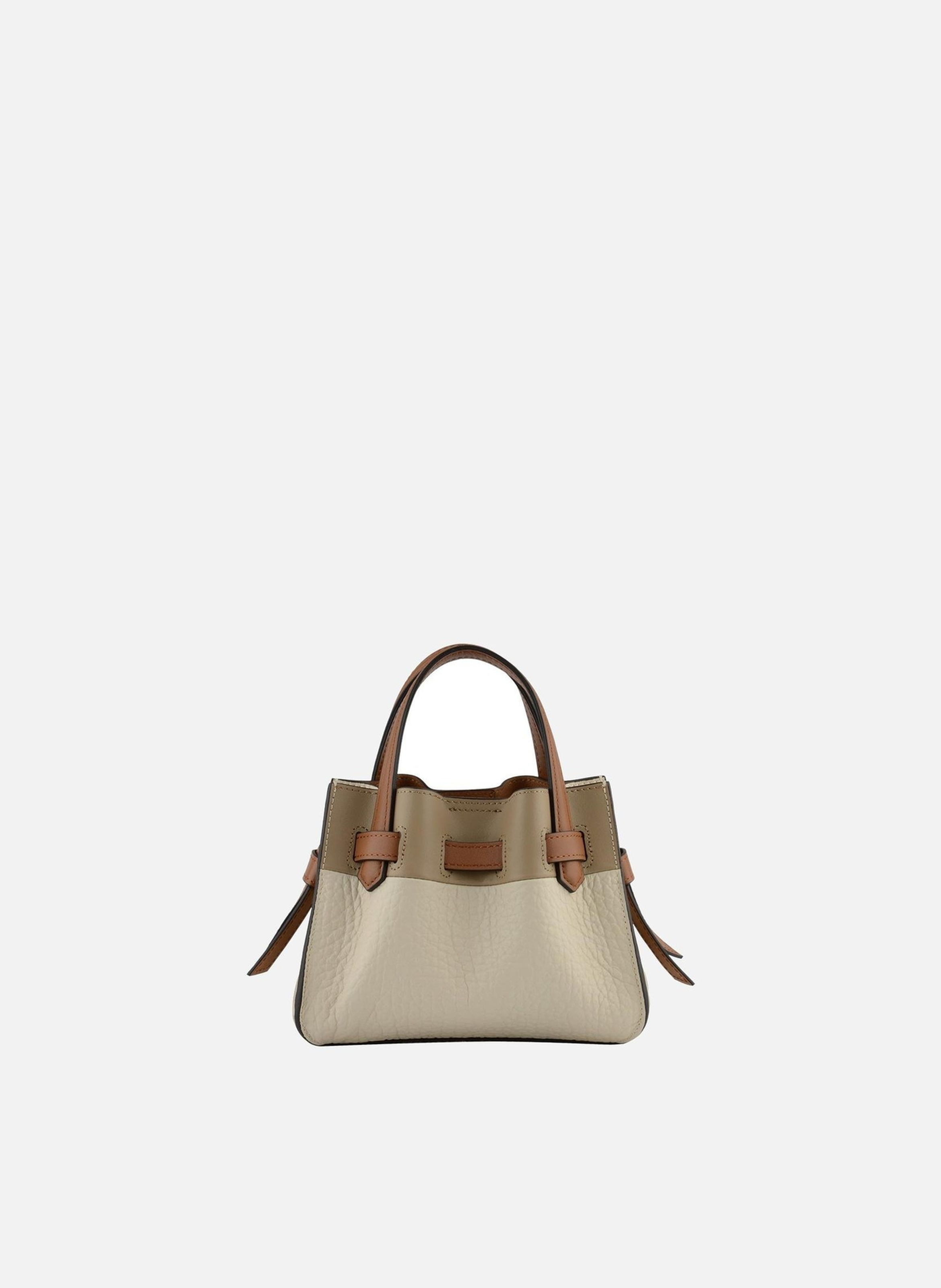 Blossom | sac à main nano en cuir de vachette POURCHET Multicolore