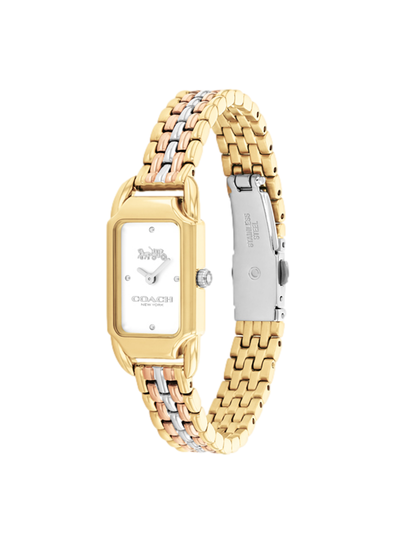 Montre quartz Cadie en acier inoxydable COACH MONTRES Multicolore