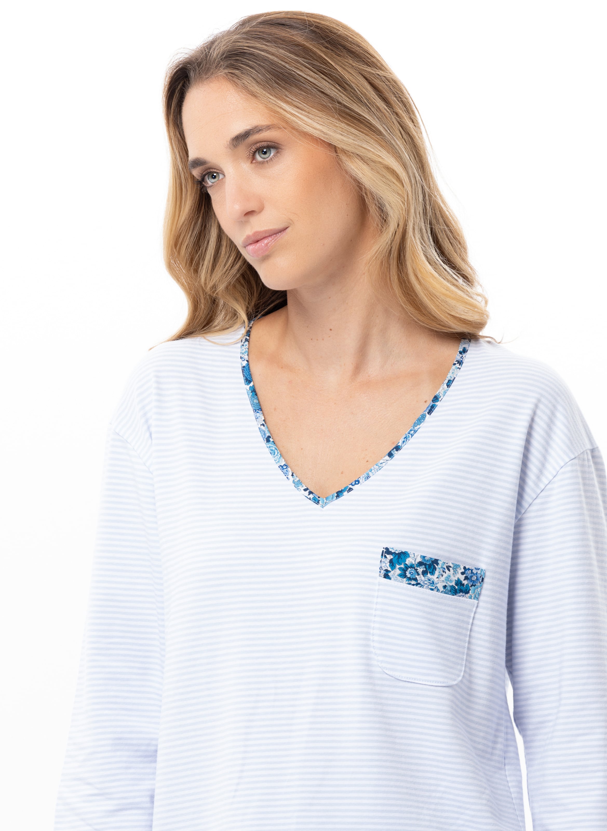 Pyjama en coton garden 202 LE CHAT Multicolore