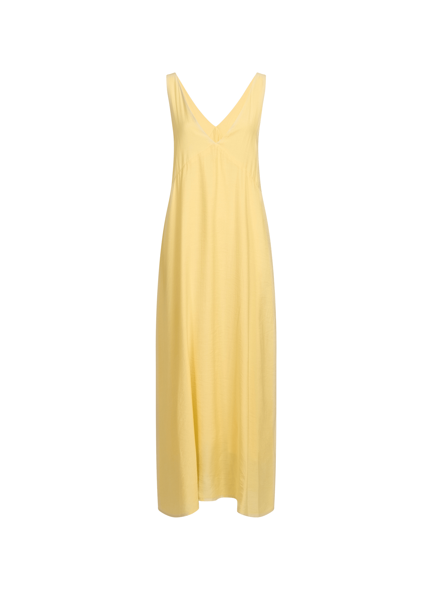 Langes ärmelloses Kleid Floresia ARTLOVE Gelb