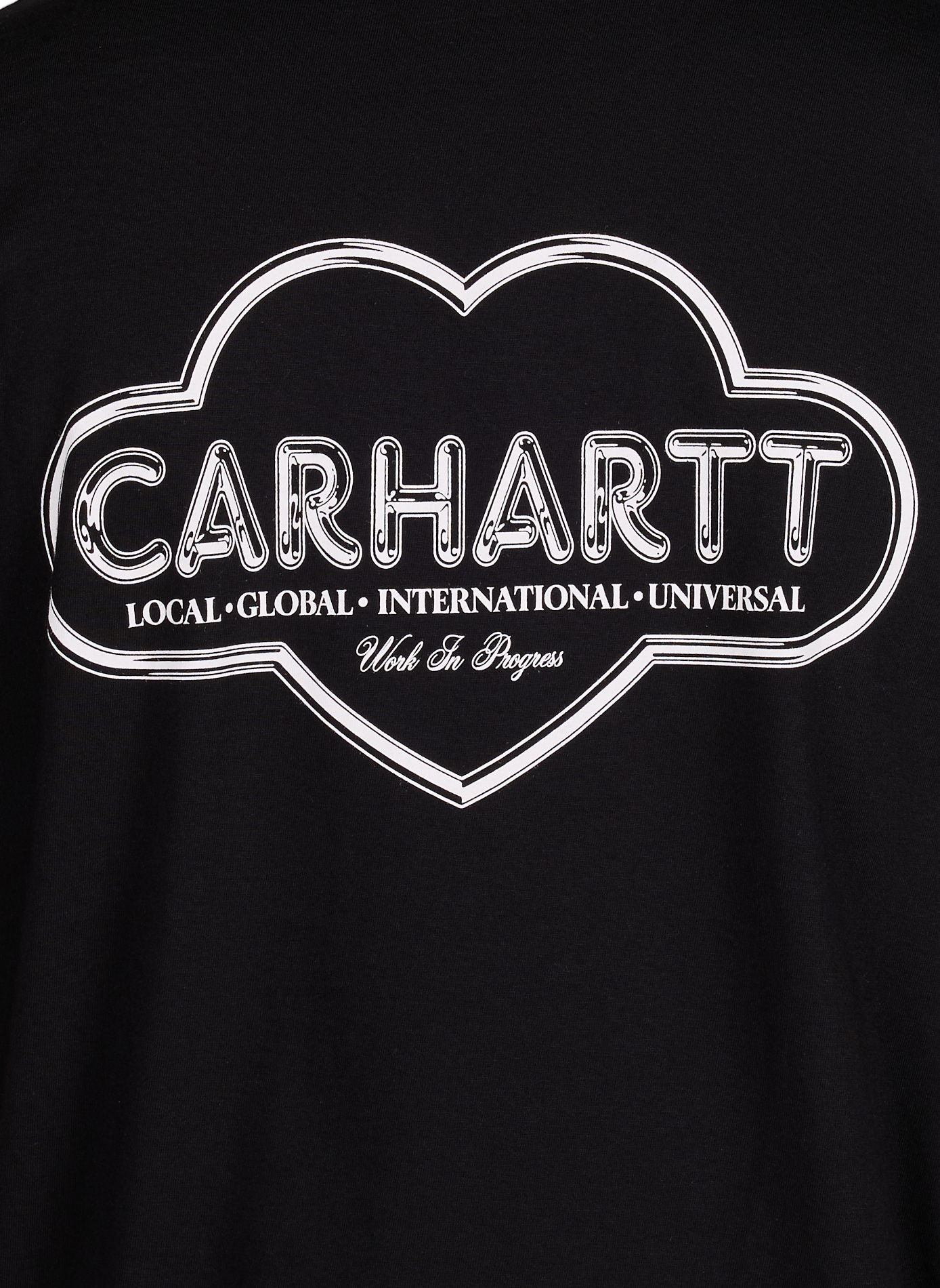 Cotton round-neck T-shirt CARHARTT WIP Black