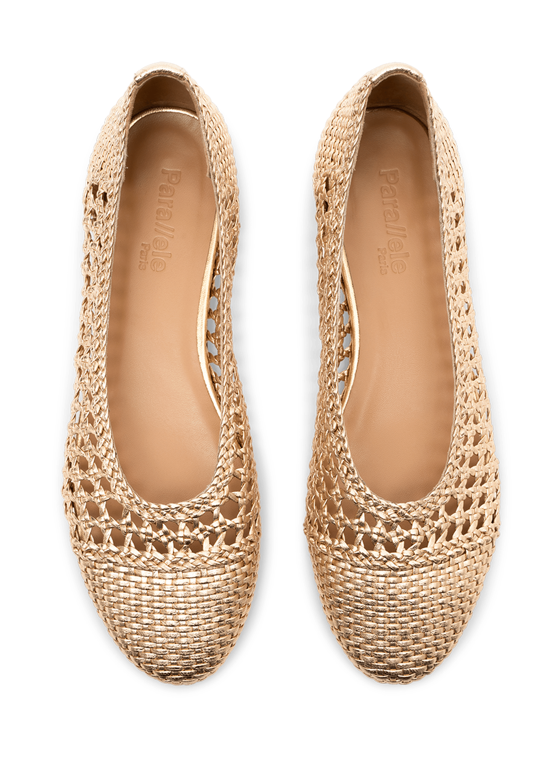 Ballerines bali en nappa | Doré PARALLELE Femme