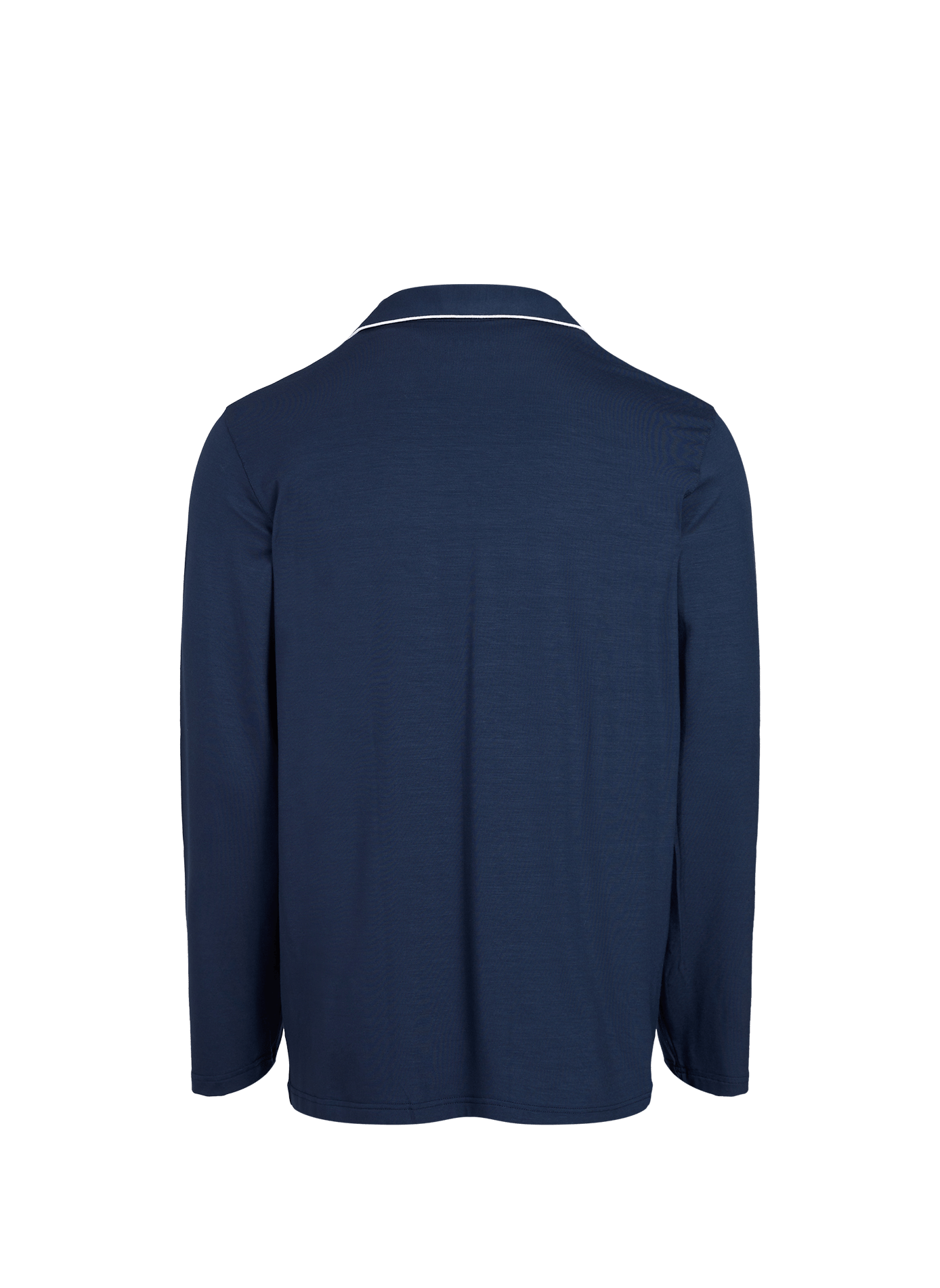 Set of solid long pajamas DEREK ROSE Blue