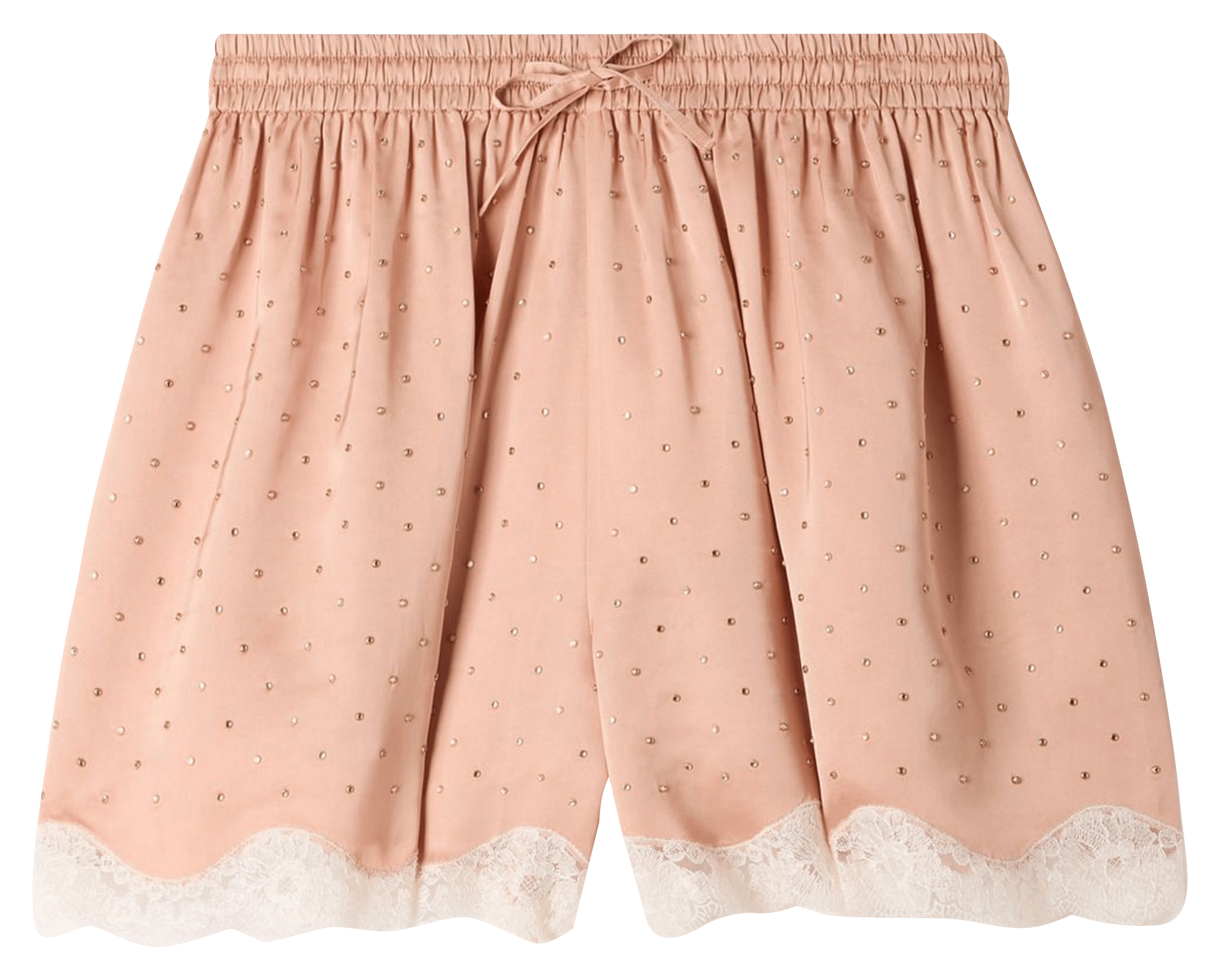Short à strass SANDRO Beige