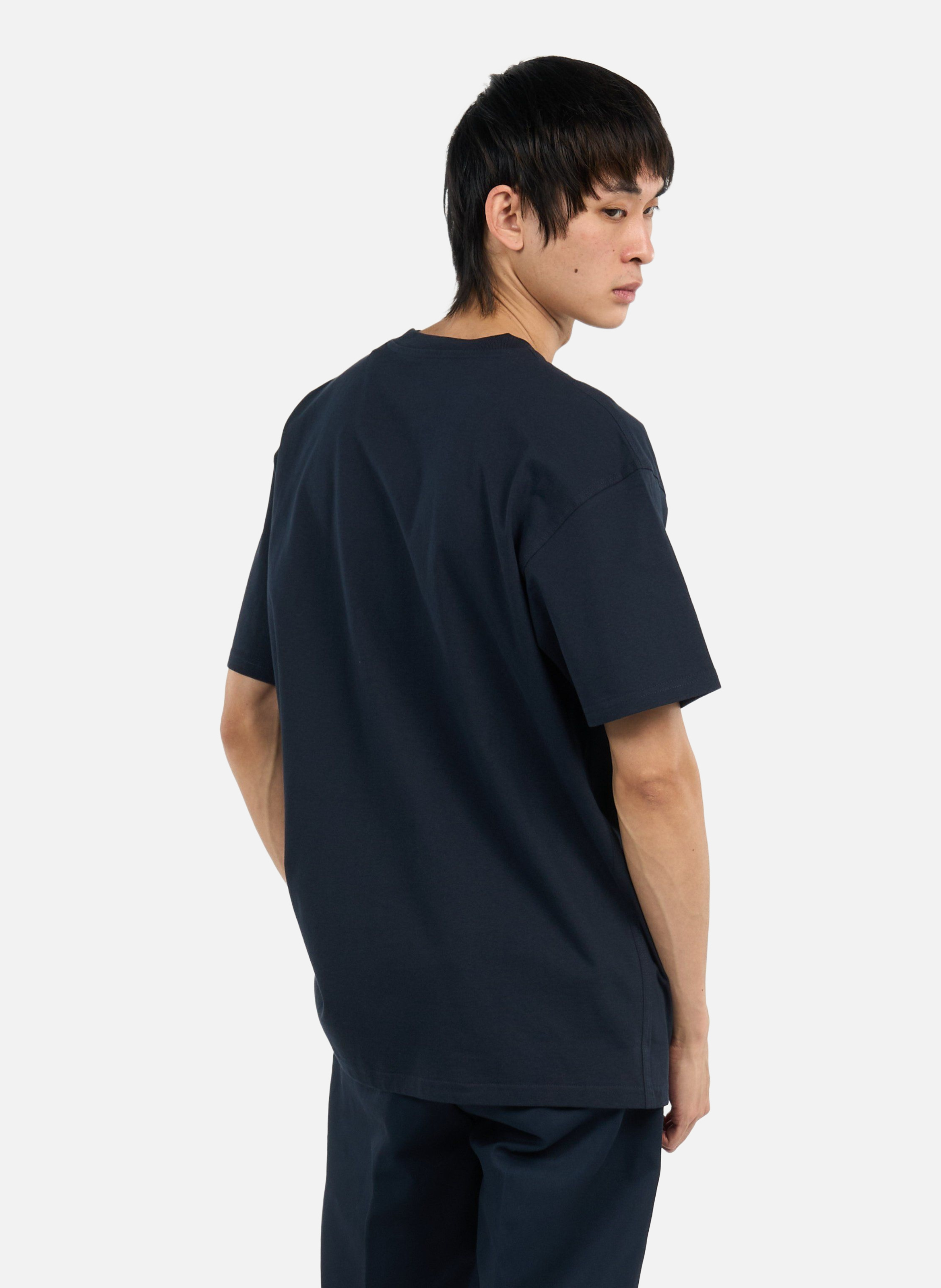 T-shirt american script CARHARTT WIP Bleu