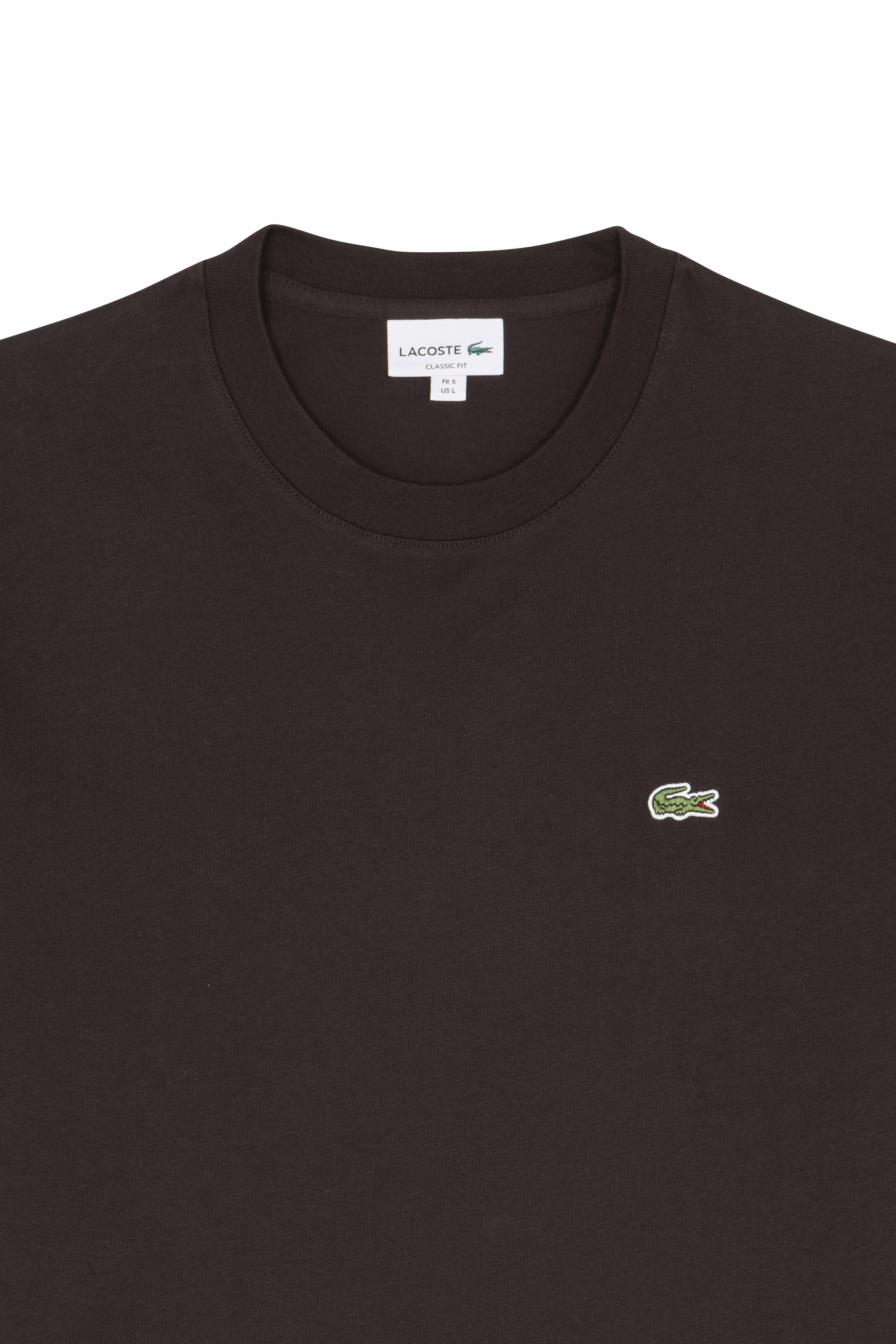 T-shirt LACOSTE Marron