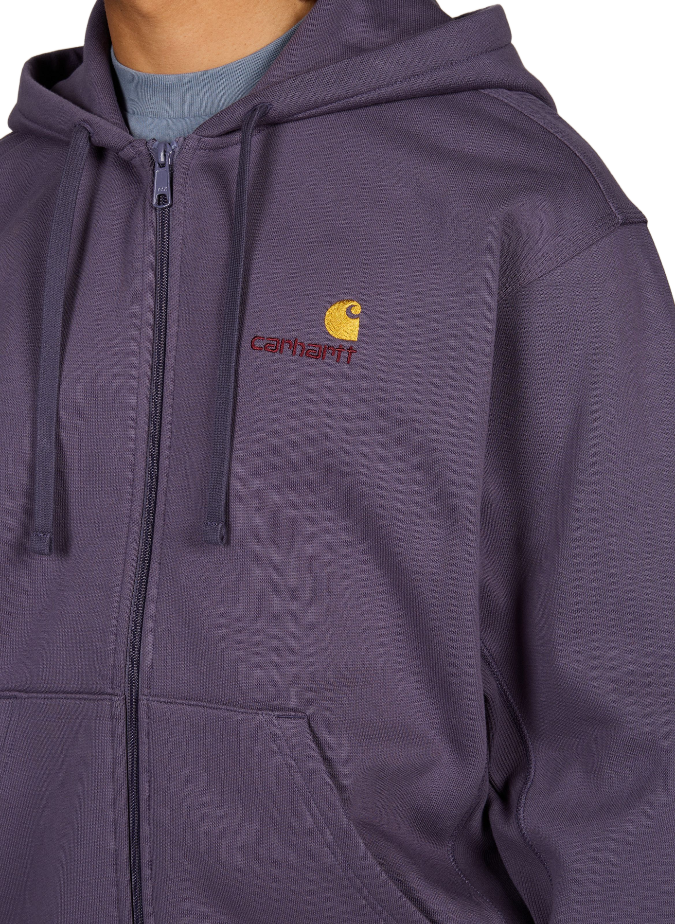 Hoodie ample en coton mélangé CARHARTT WIP Violet