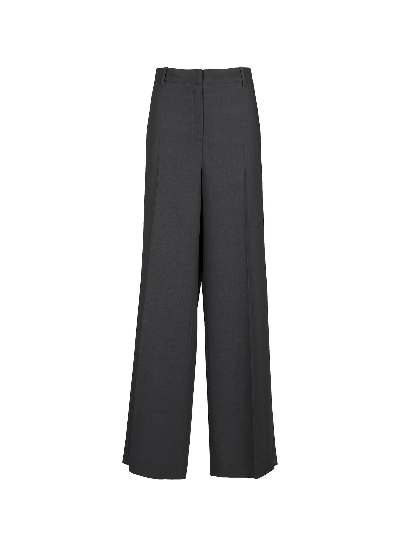 Straight wool trousers with pleats CALVIN KLEIN COLLECTION