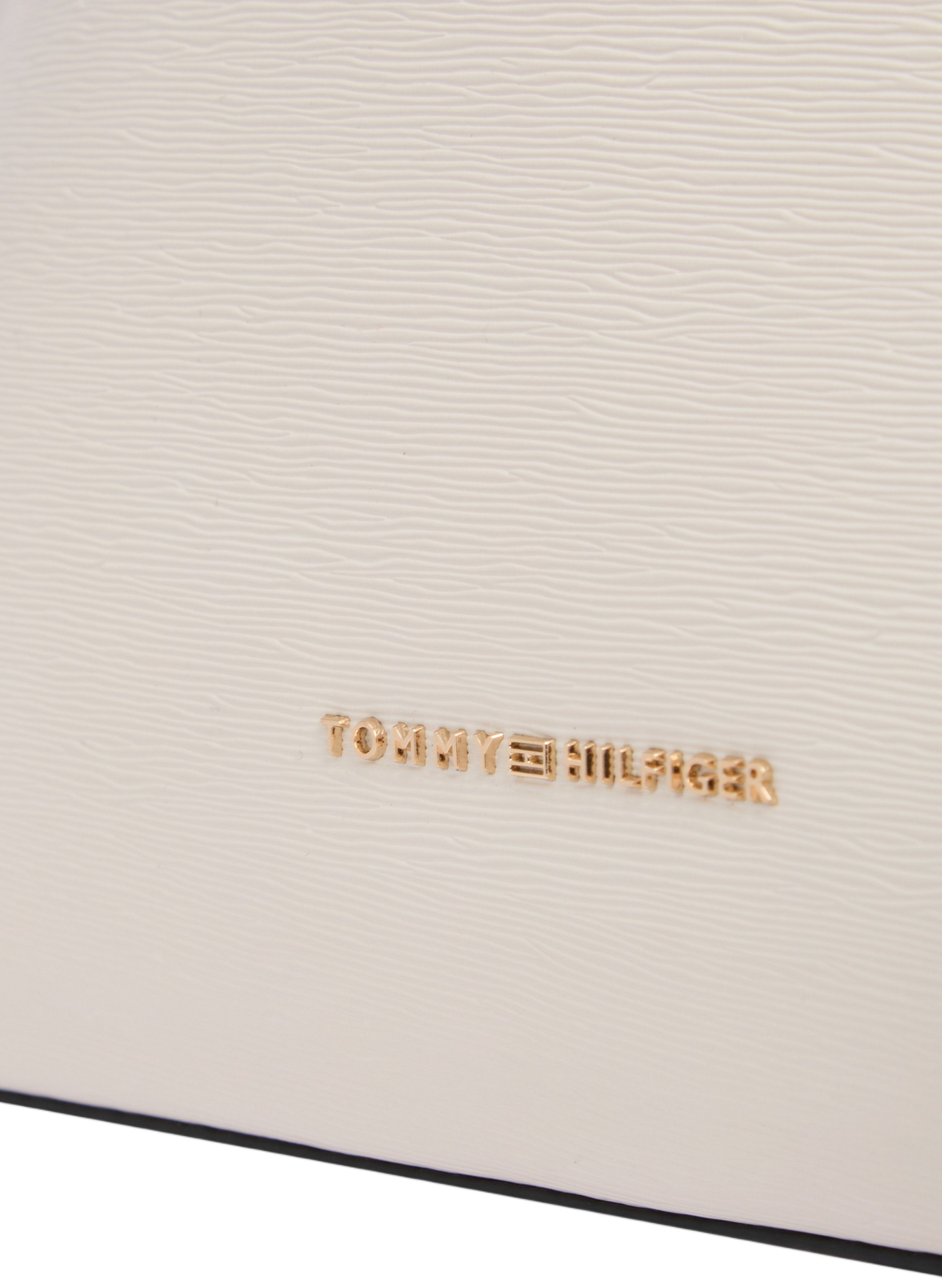 Plain shoulder bag TOMMY HILFIGER Beige