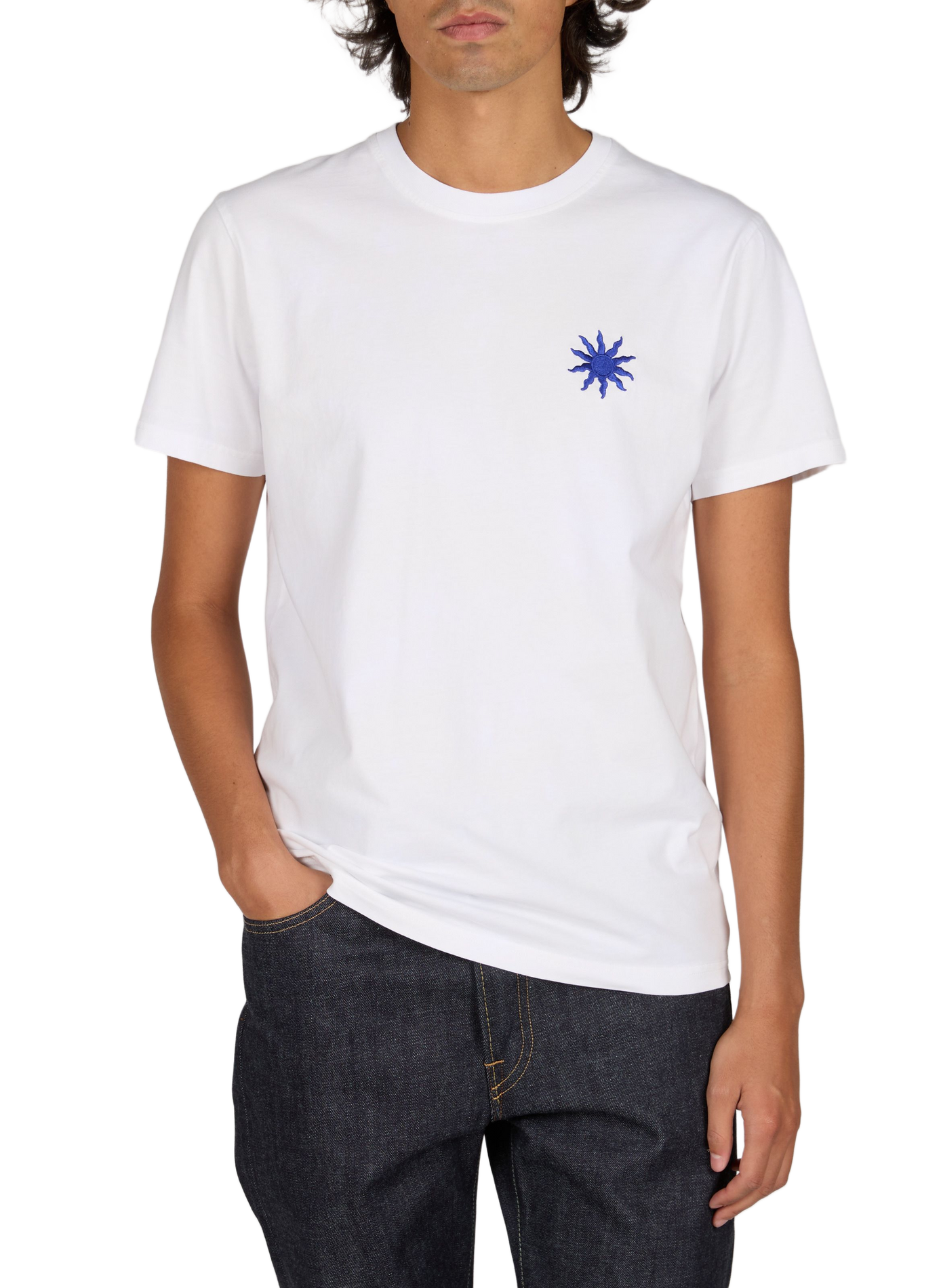 Tee-shirt oversize en coton OLOW Beige