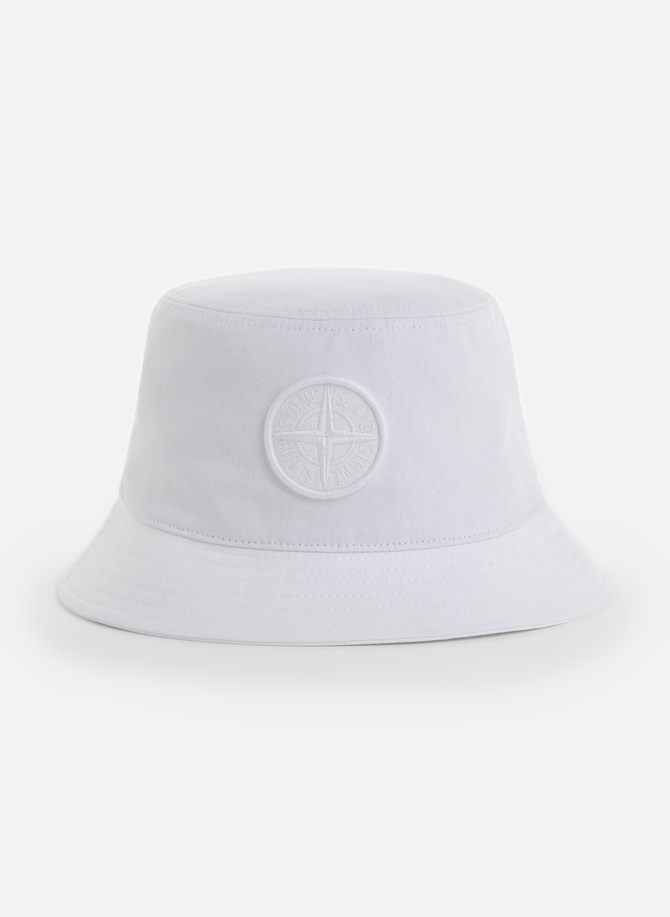 قبعة دلو من القماش القطني STONE ISLAND