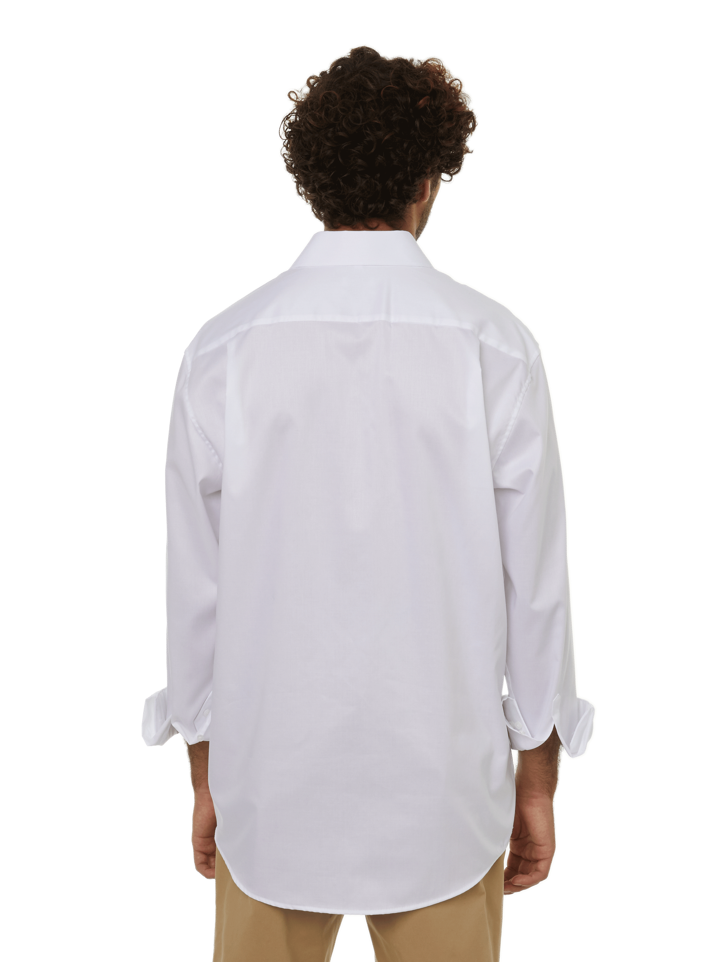 Cotton shirt SEIDENSTICKER White
