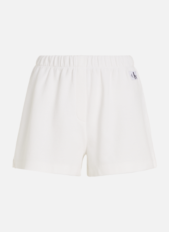 CALVIN KLEIN Plain shorts White
