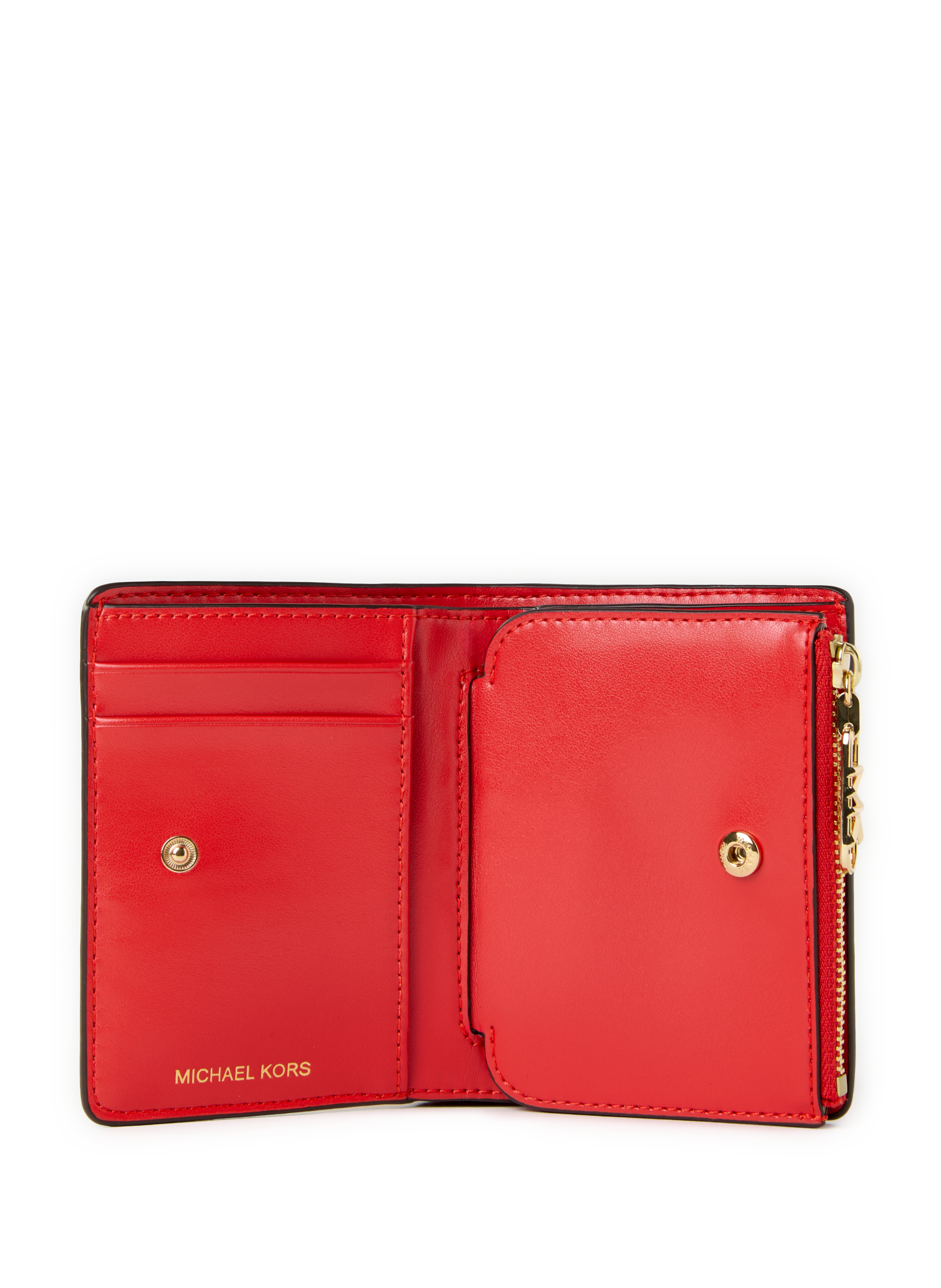 Portefeuille Empire en cuir MICHAEL KORS Orange