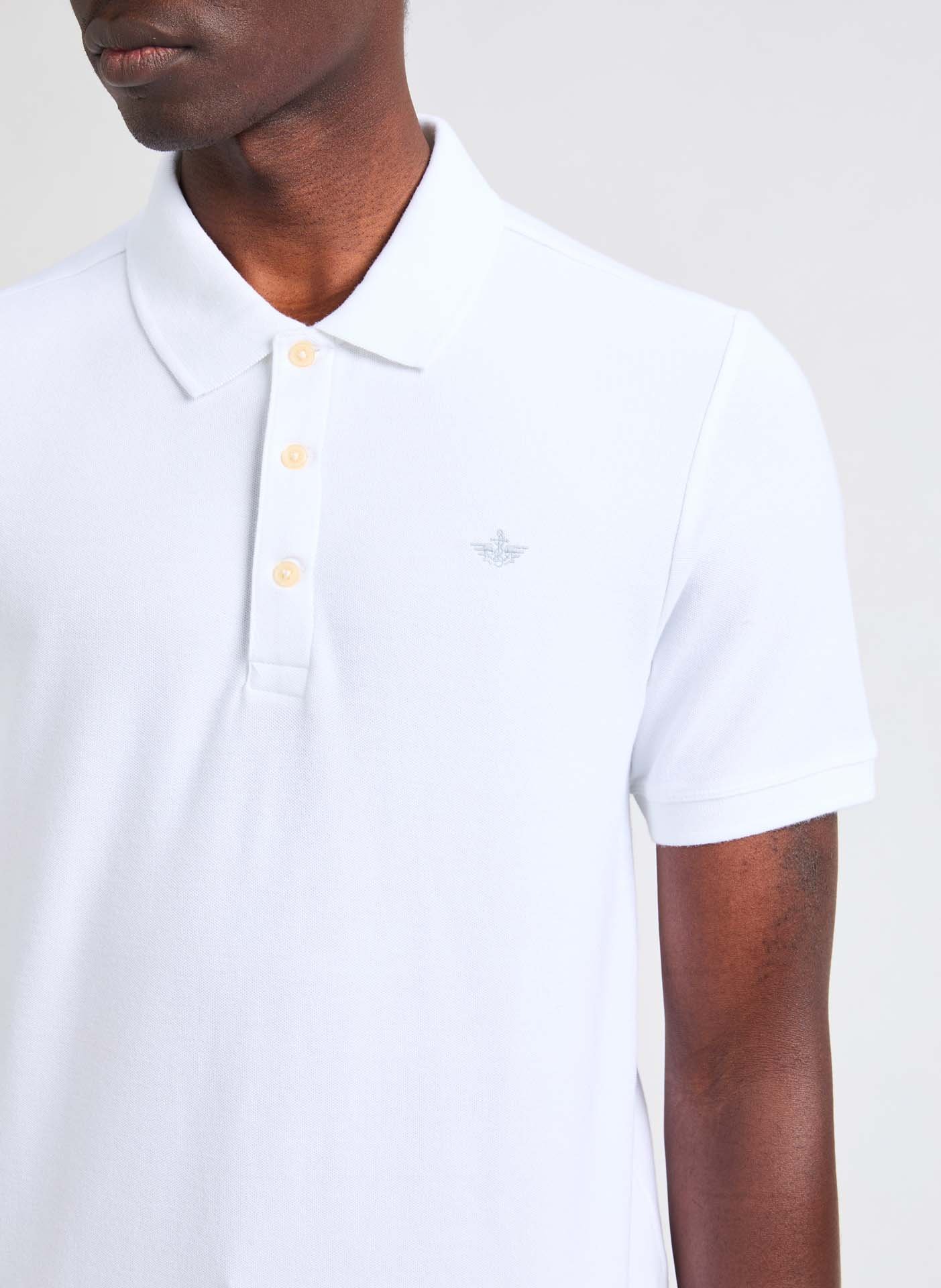 Cotton Riviera Polo Shirt DOCKERS White