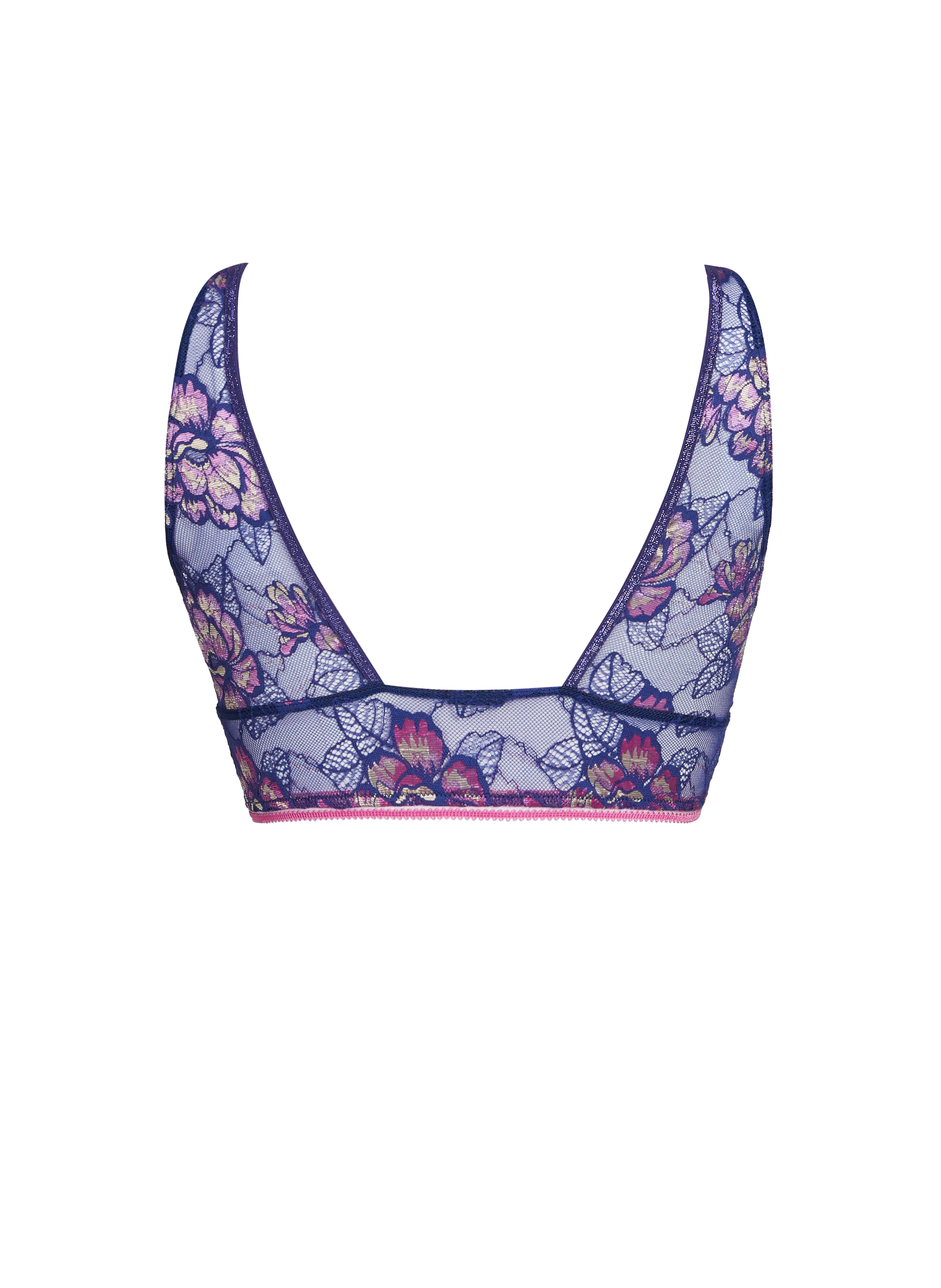 Brassière en dentelle LA NOUVELLE Bleu