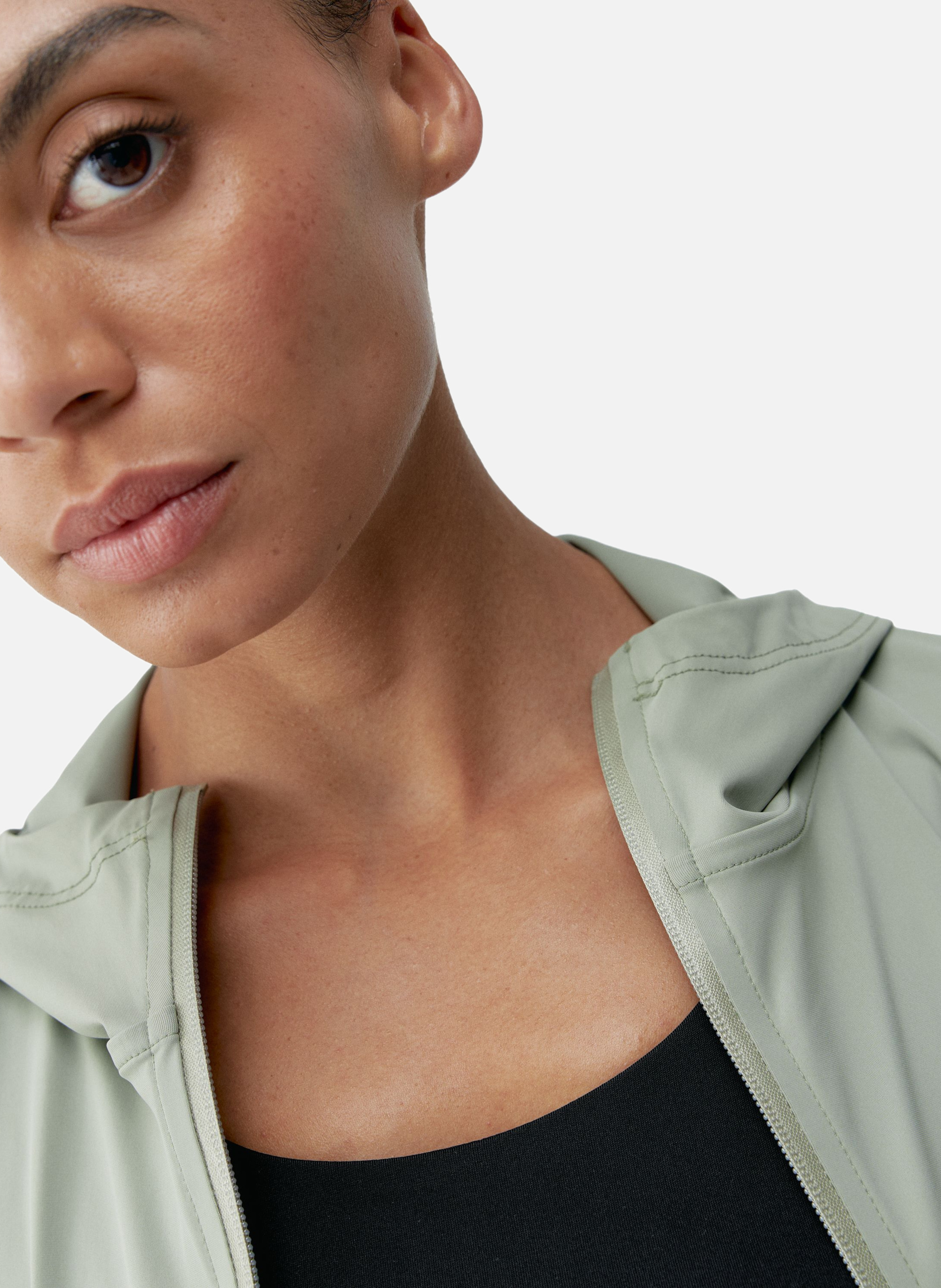 Veste de sport zippée performance athleisure airla BORN LIVING YOGA Vert