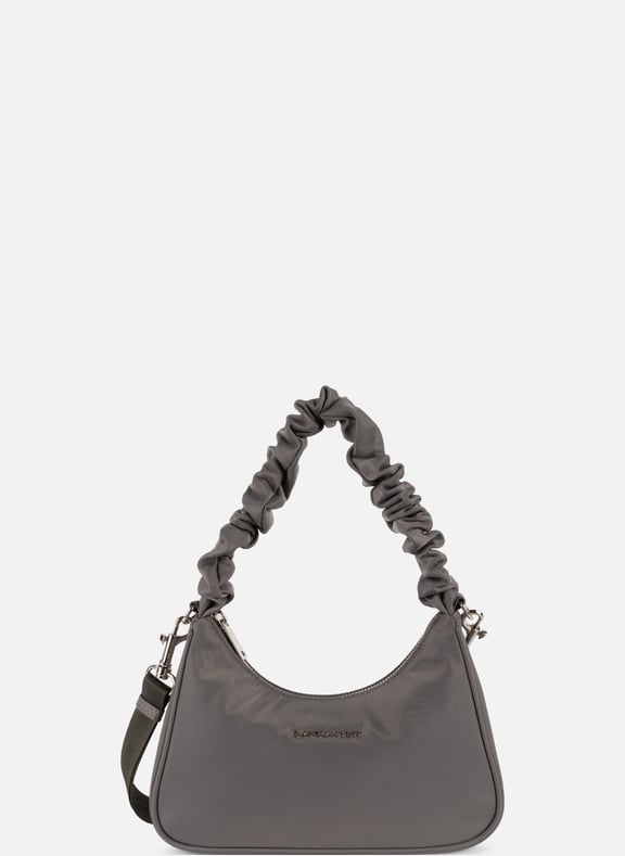 Petit sac besace - basic chouchou Gris by LANCASTER LANCASTER Petit sac besace - basic chouchou Gris