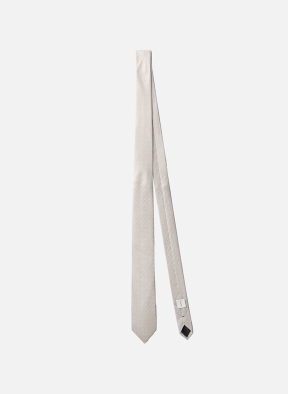 Cravate à pois Beige by CALVIN KLEIN CALVIN KLEIN Cravate à pois Beige