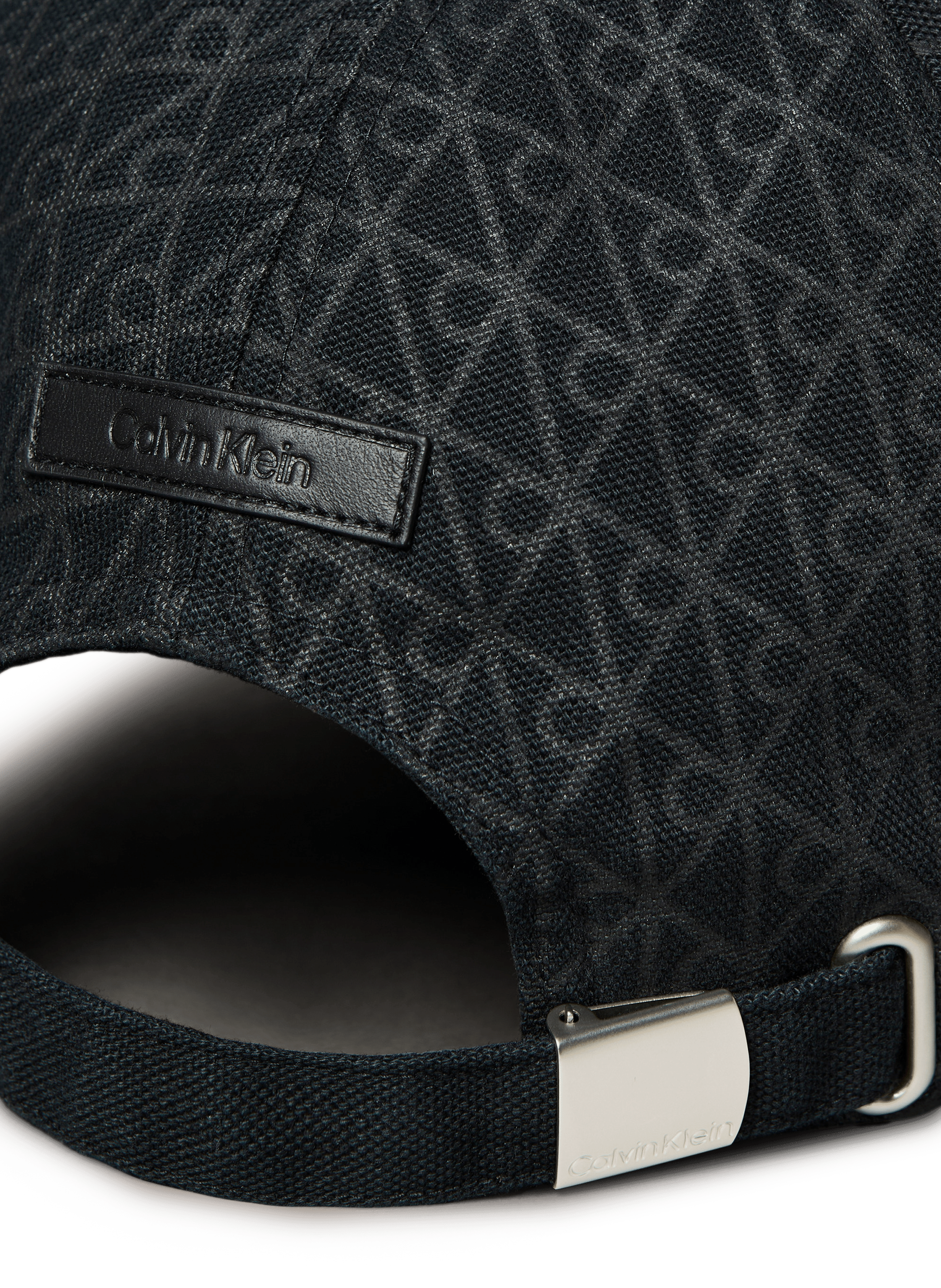 Monogram cap CALVIN KLEIN Grey