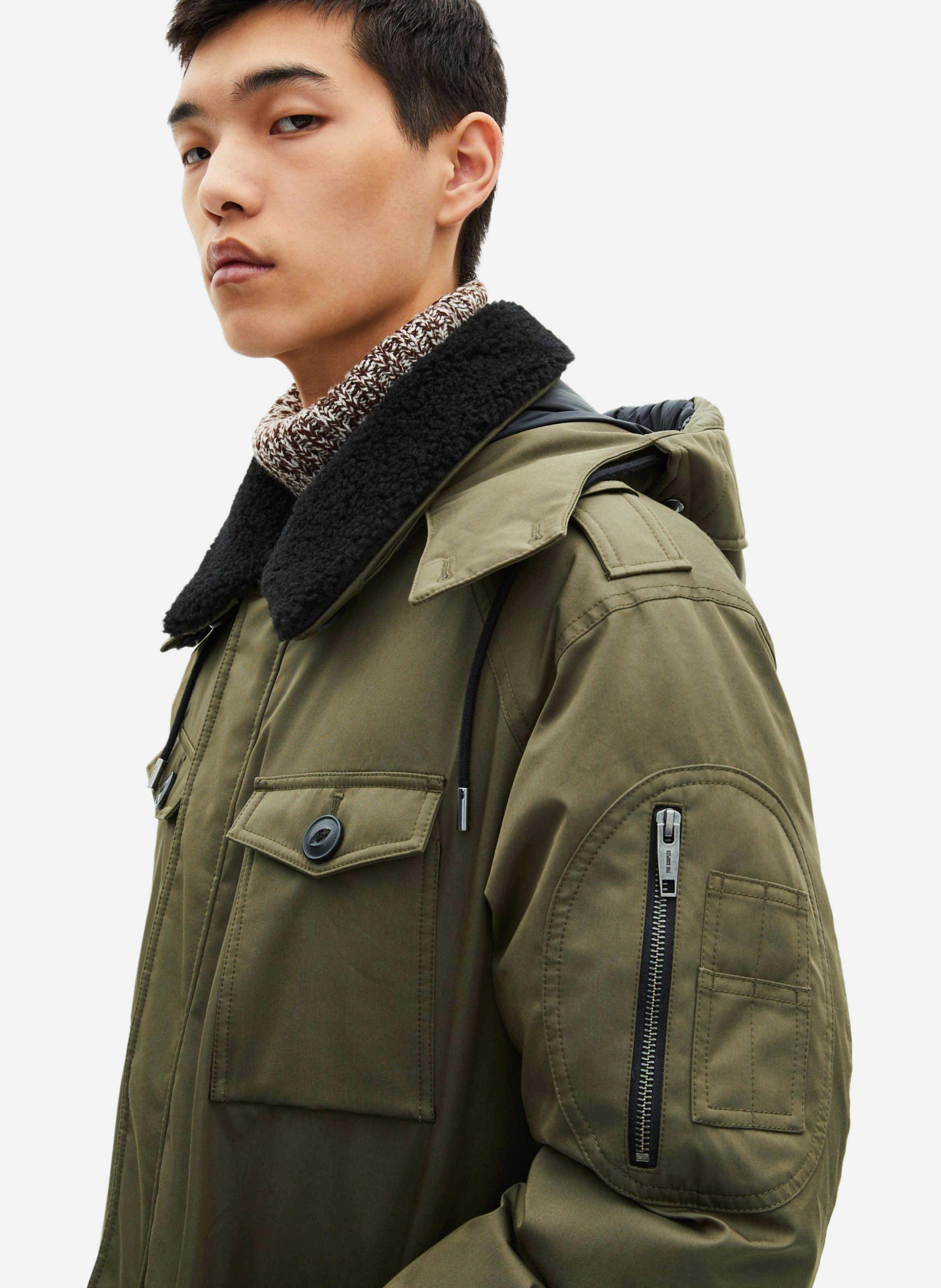 Parka avec col sherpa THE KOOPLES Vert