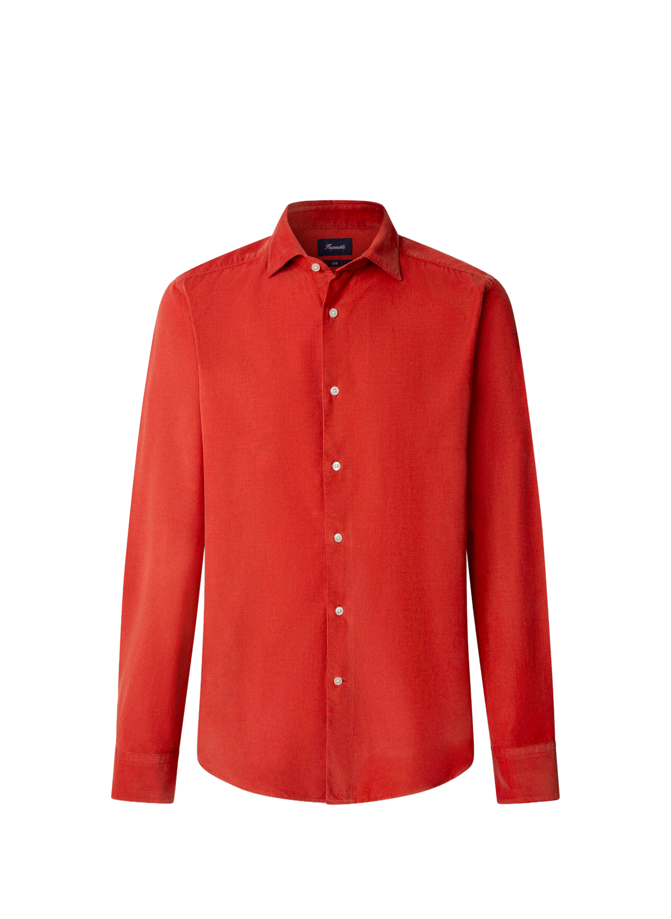 Chemise en coton FACONNABLE Marron