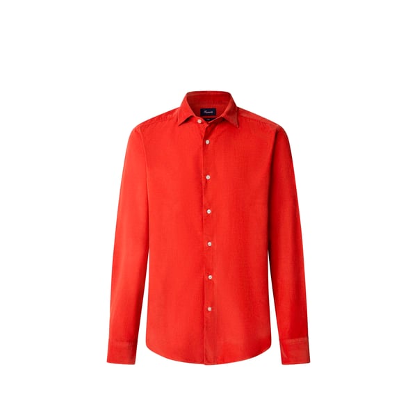 Façonnable Chemise En Coton In Brown