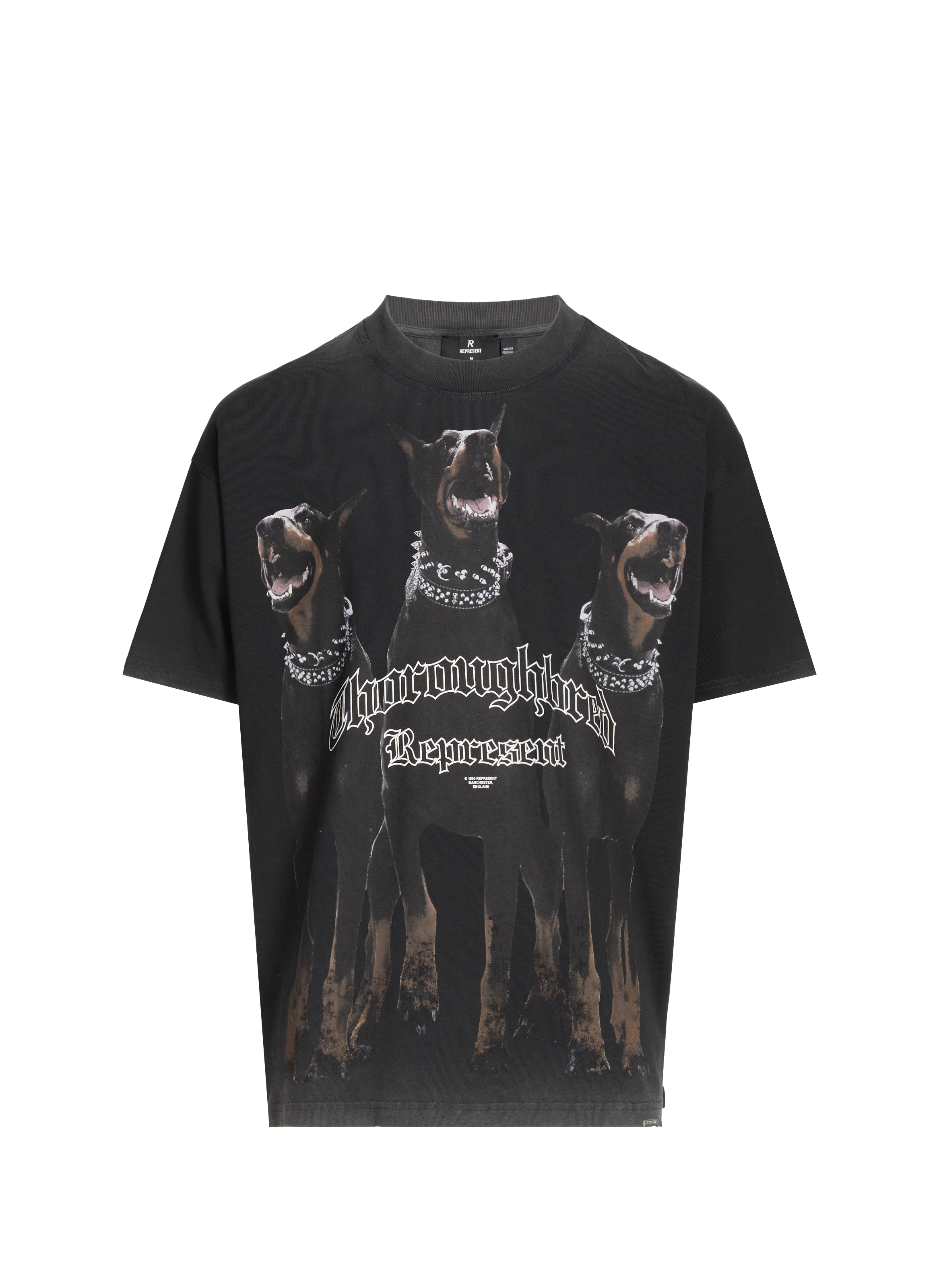 REPRESENT T-shirt imprimé en coton Noir
