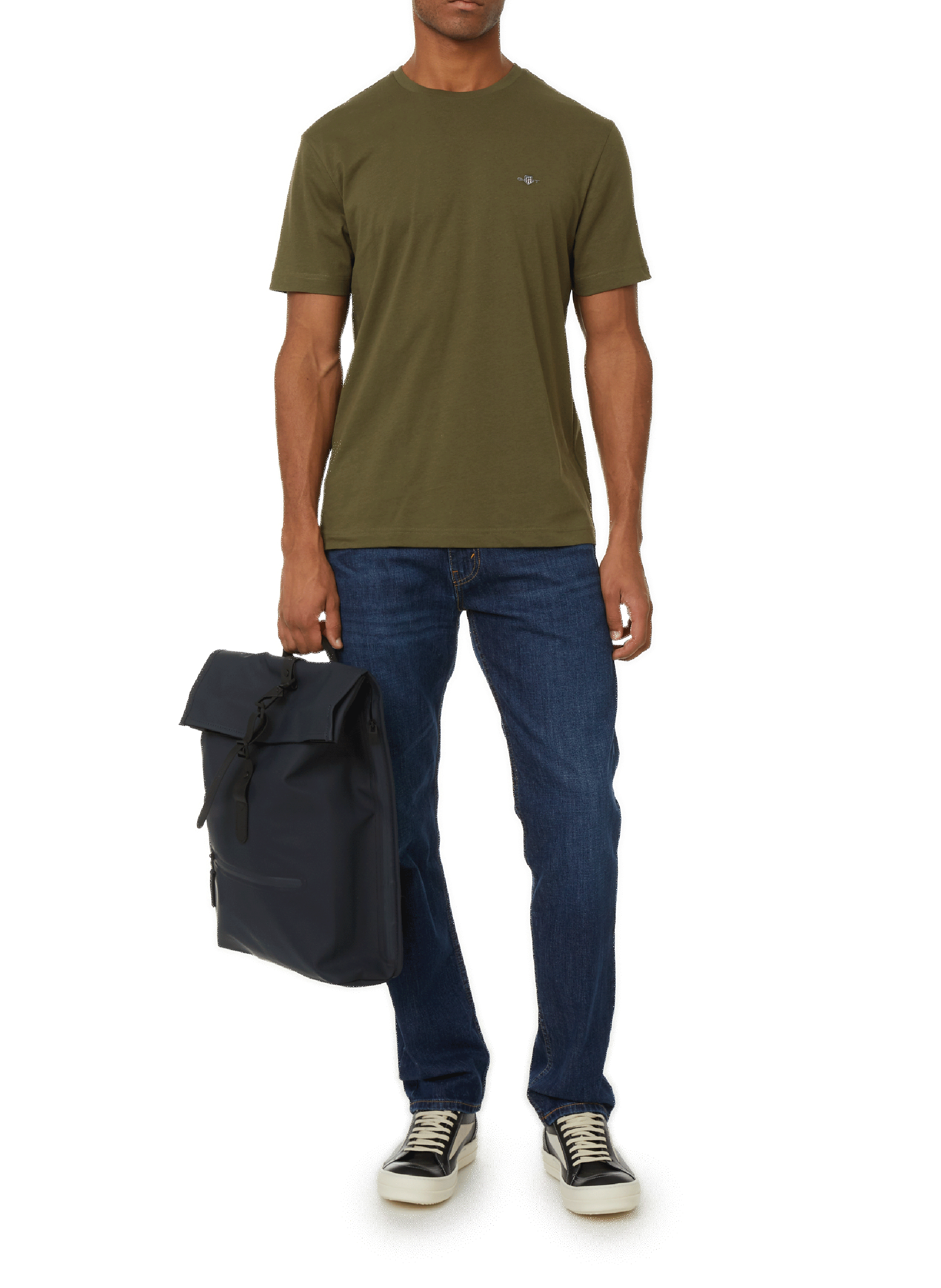 Sac à dos Rolltop RAINS Bleu