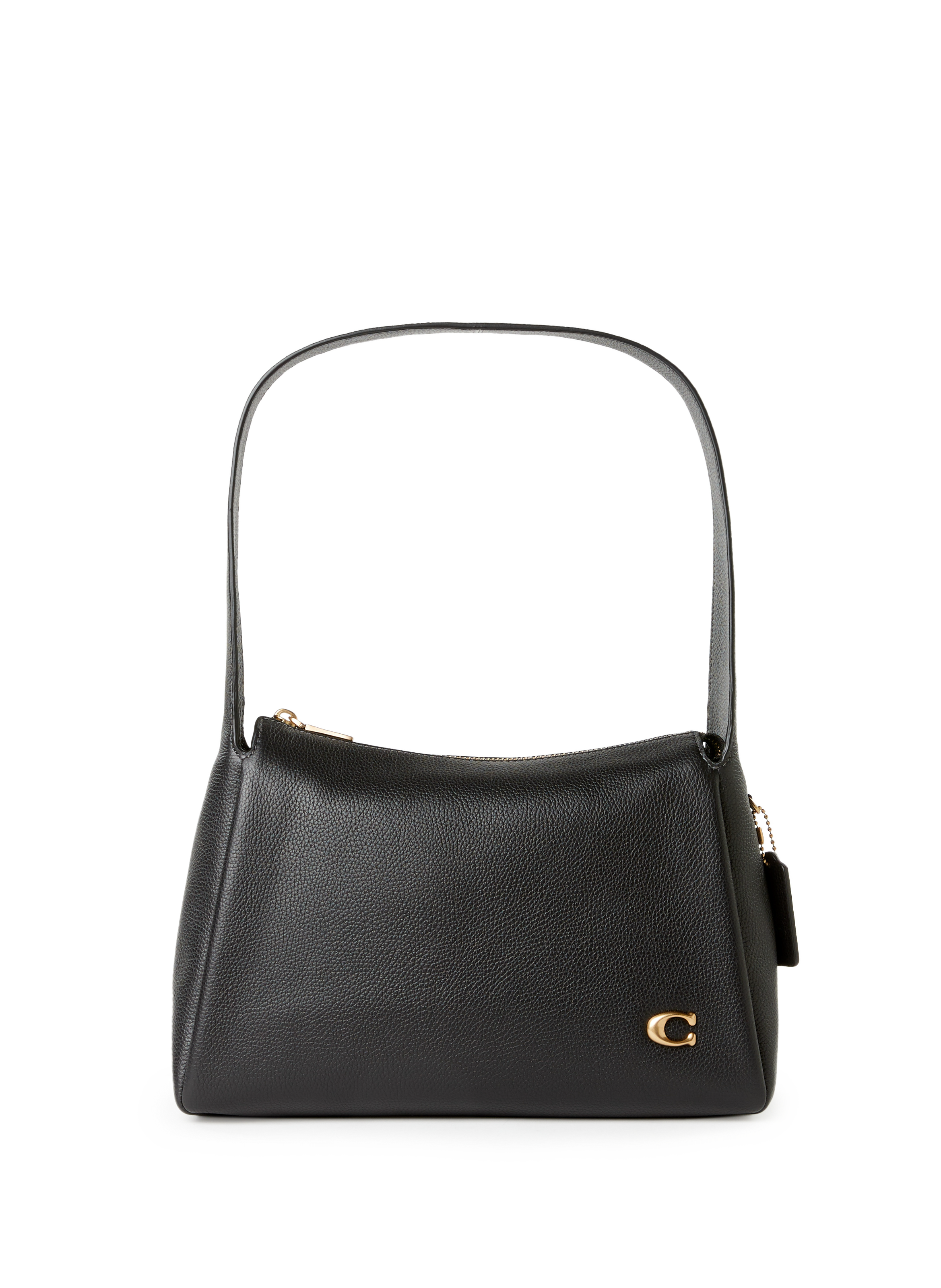 Sac épaule en cuir Noir by COACH COACH Sac épaule en cuir Noir