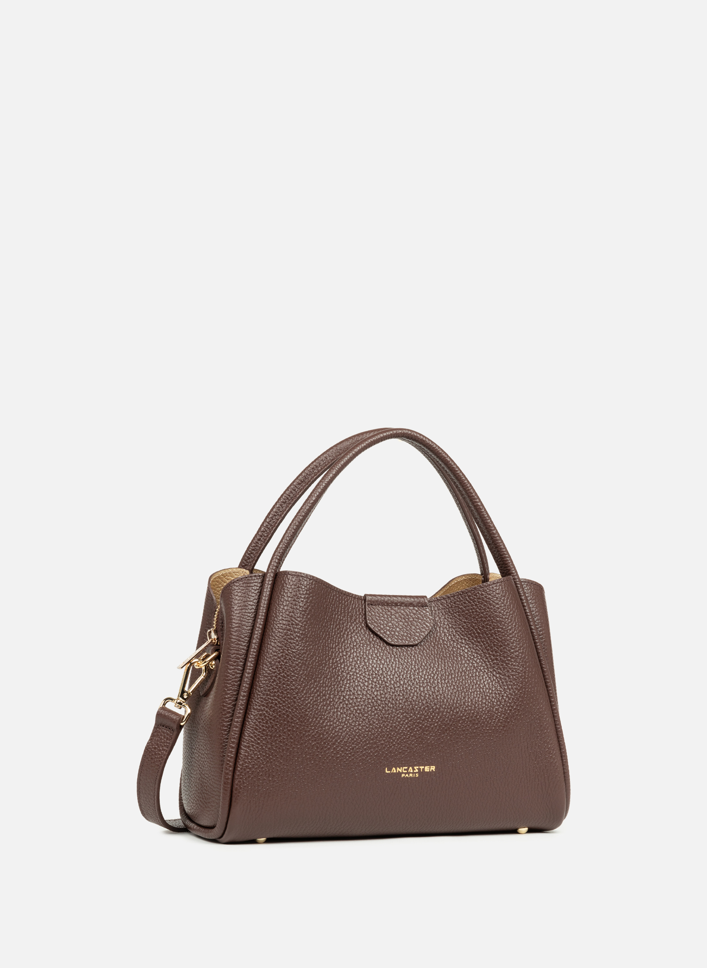 M handbag - Ida Double LANCASTER Brown