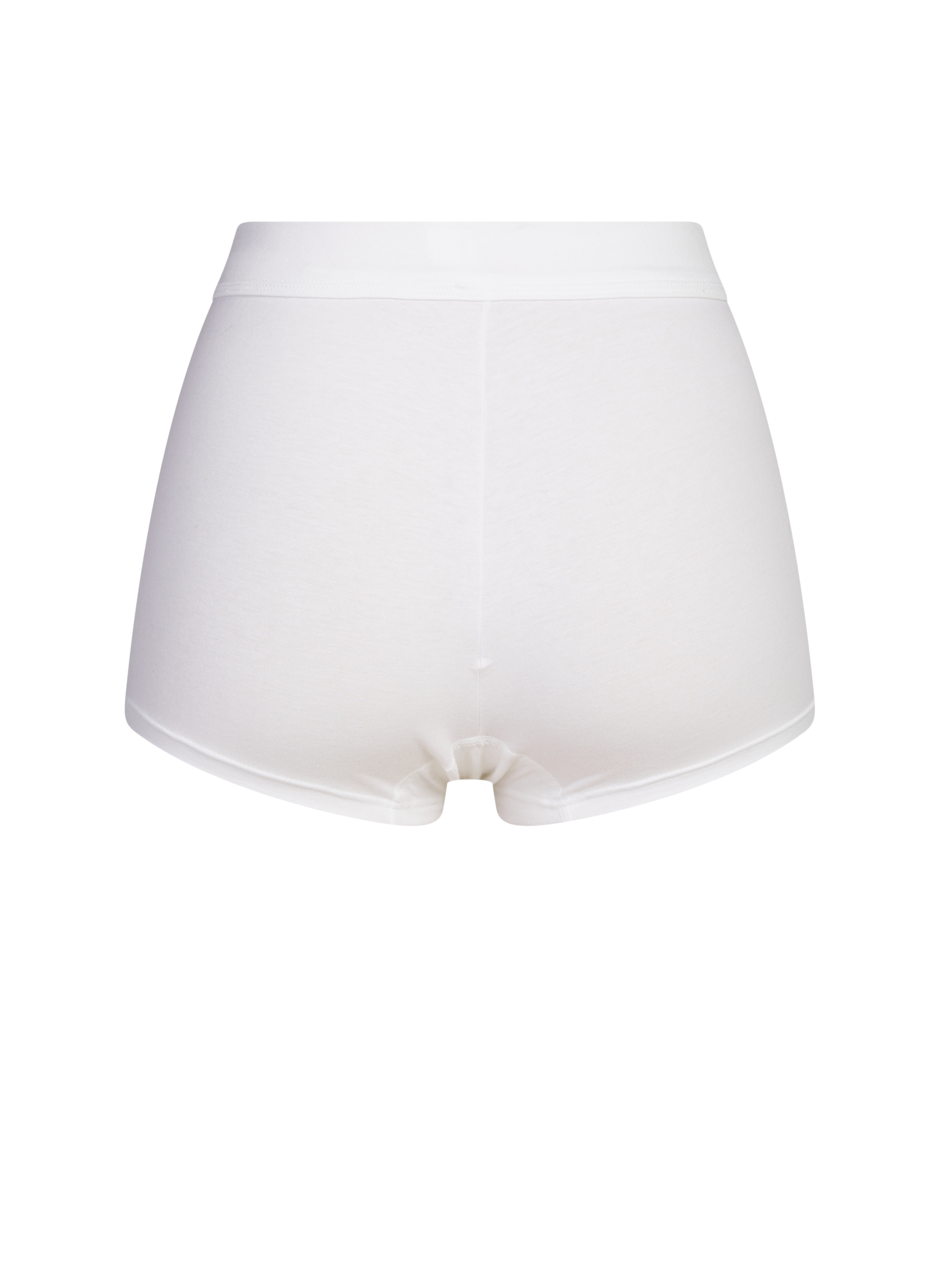 Boxer uni en coton mélangé SLOGGI Blanc