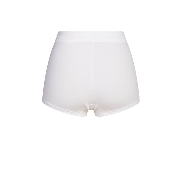 Sloggi Boxer Uni En Coton Mélangé In White