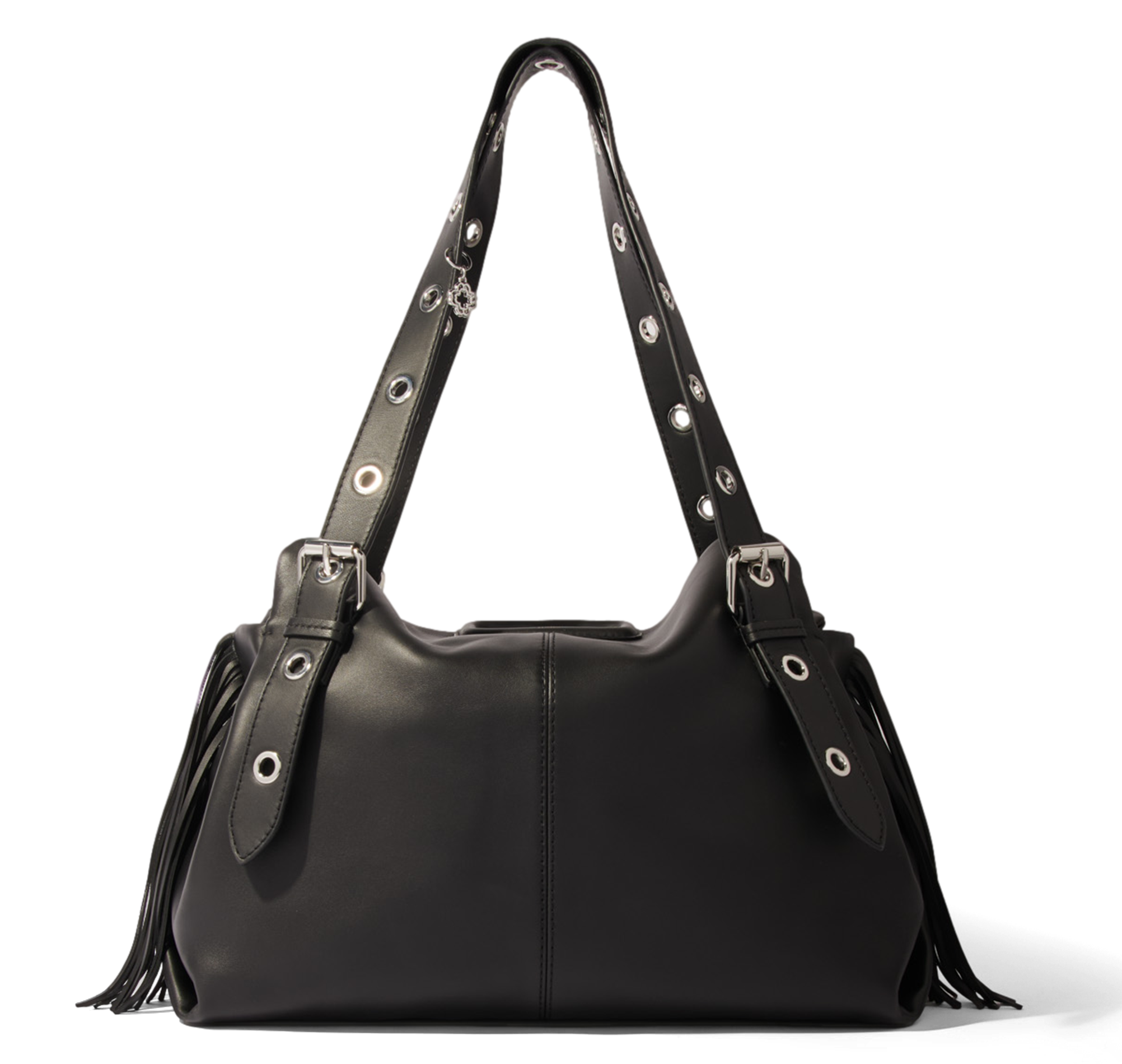 Grand sac shopping en cuir miss m xl MAJE Noir