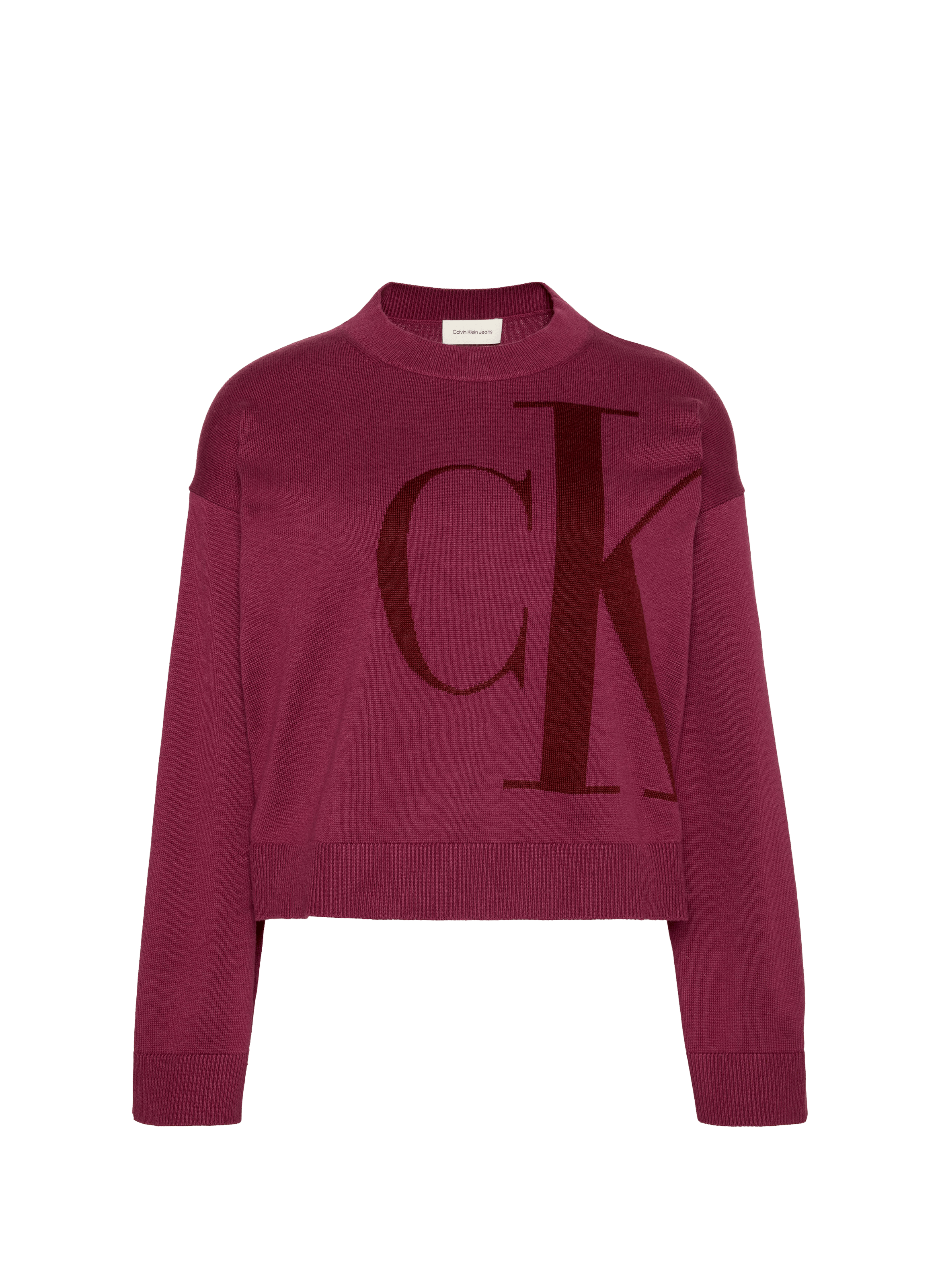Pull court printed in cotton CALVIN KLEIN Pink